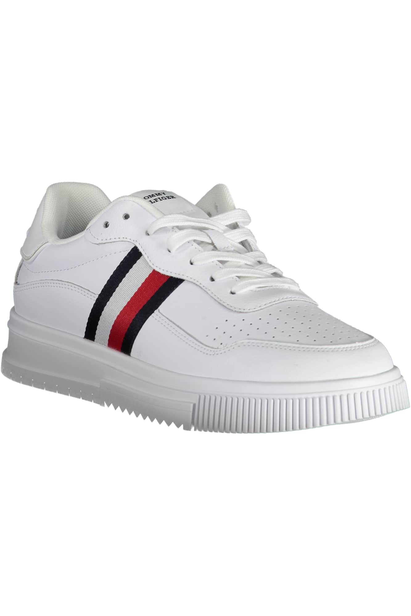 TOMMY HILFIGER MEN'S WHITE SPORTS SHOES