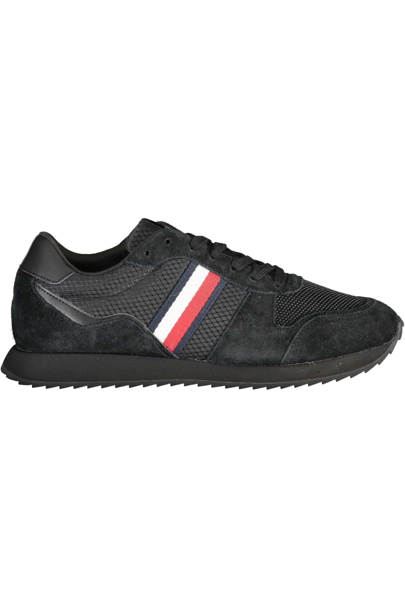 TOMMY HILFIGER ZWART HEREN SPORTSCHOENEN