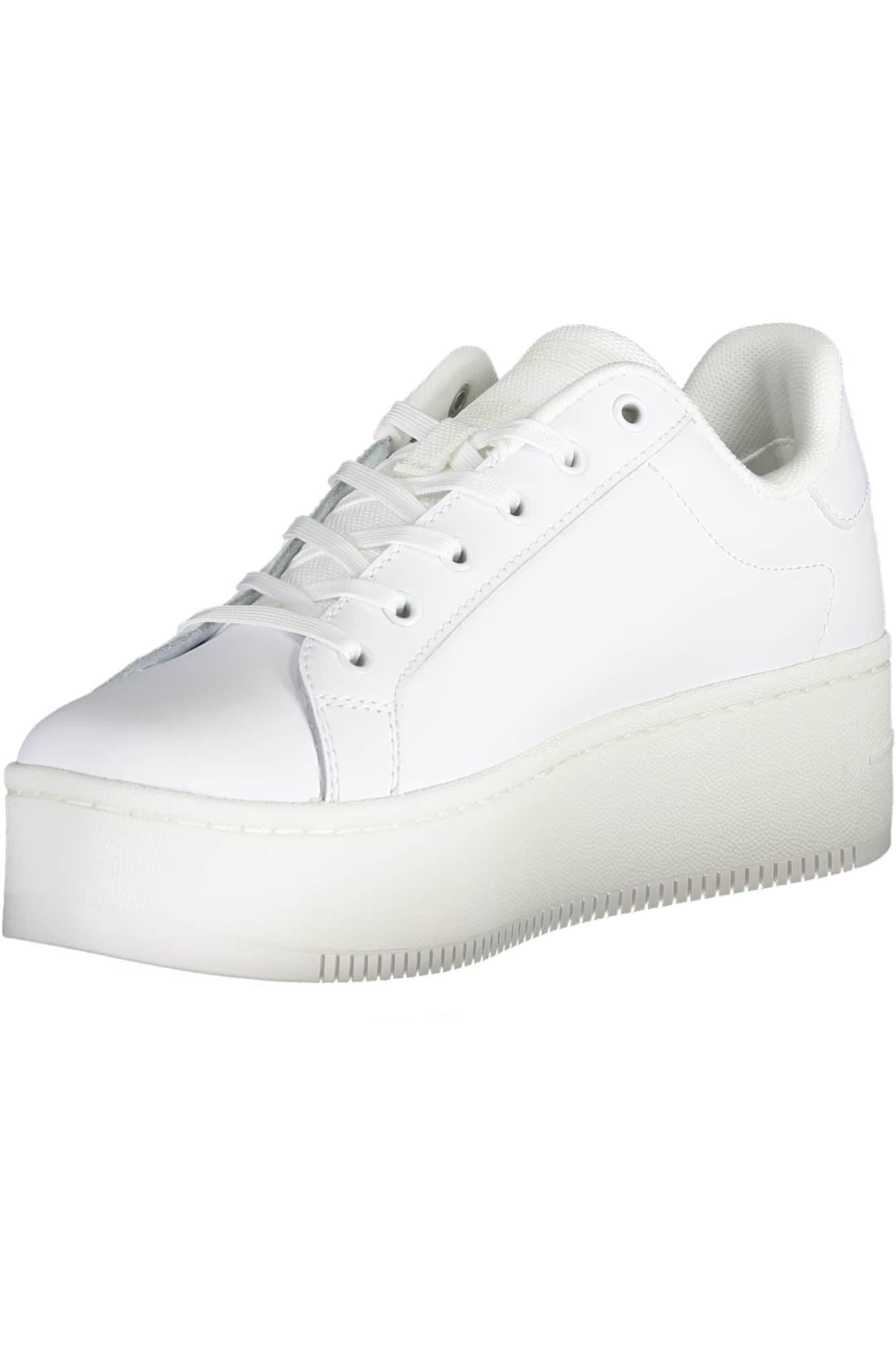 TOMMY HILFIGER WHITE WOMEN'S SPORTS SHOES