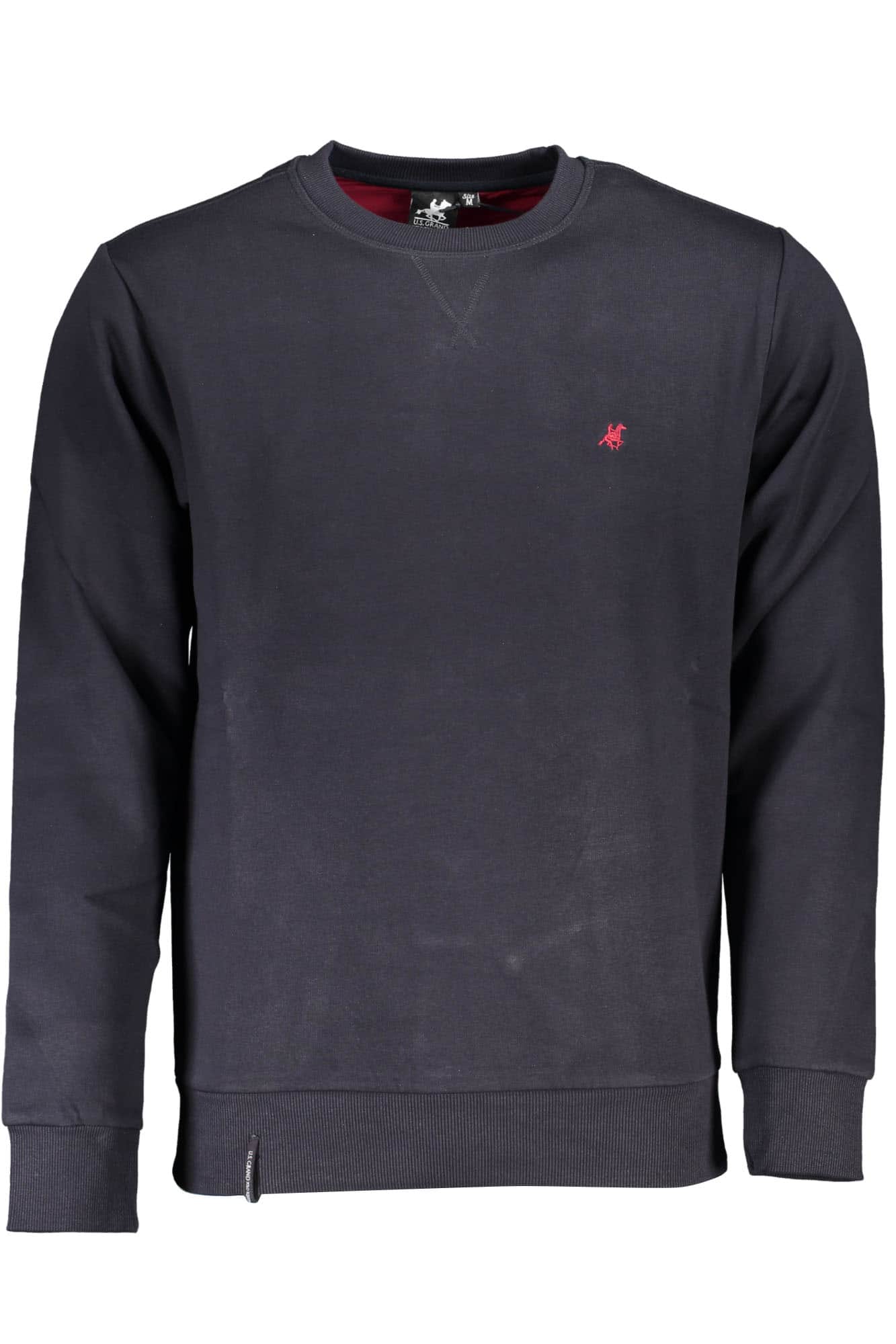 US GRAND MEN'S BLUE ZIP-UP SWEATSHIRT
