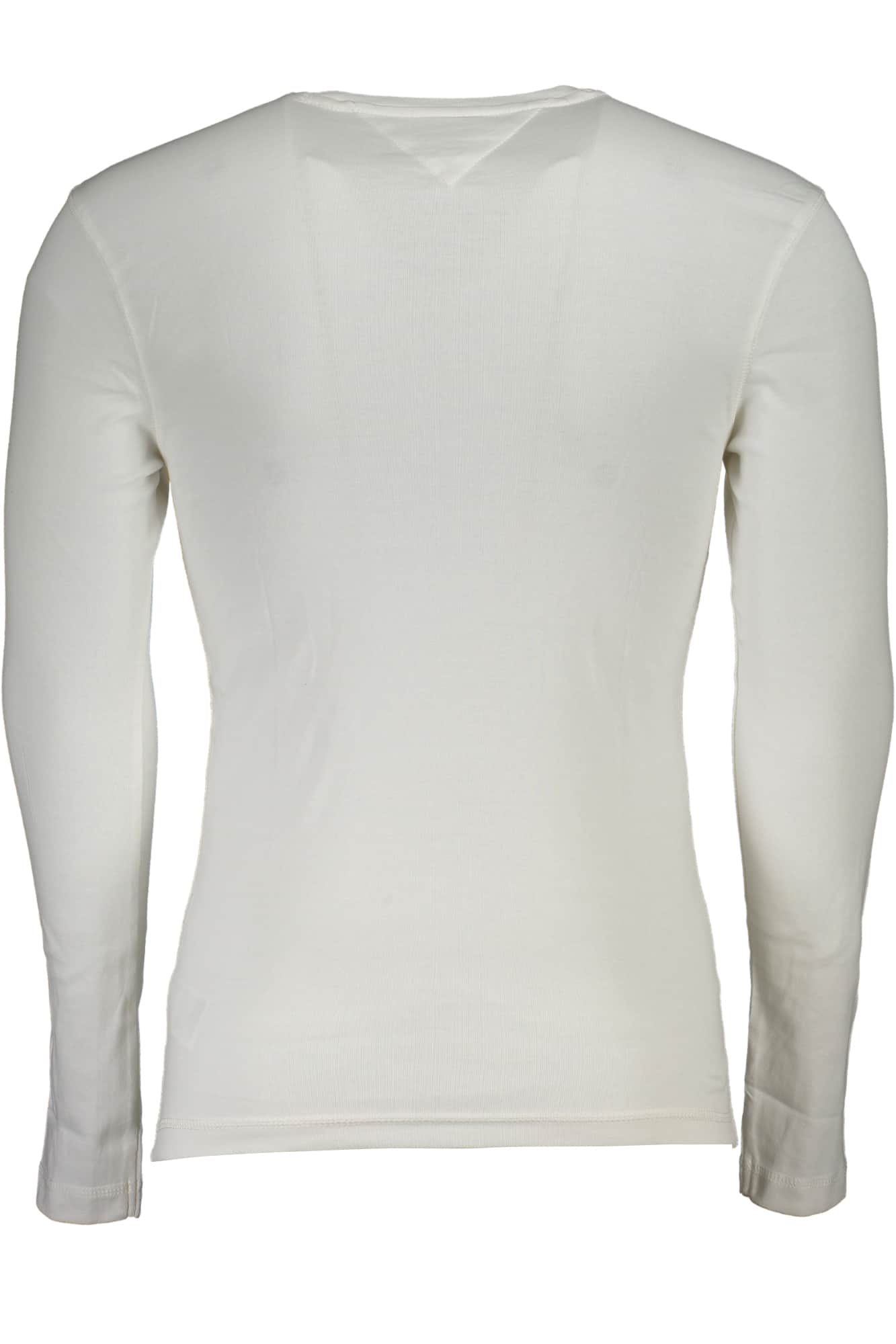 TOMMY HILFIGER MEN'S LONG SLEEVE T-SHIRT WHITE