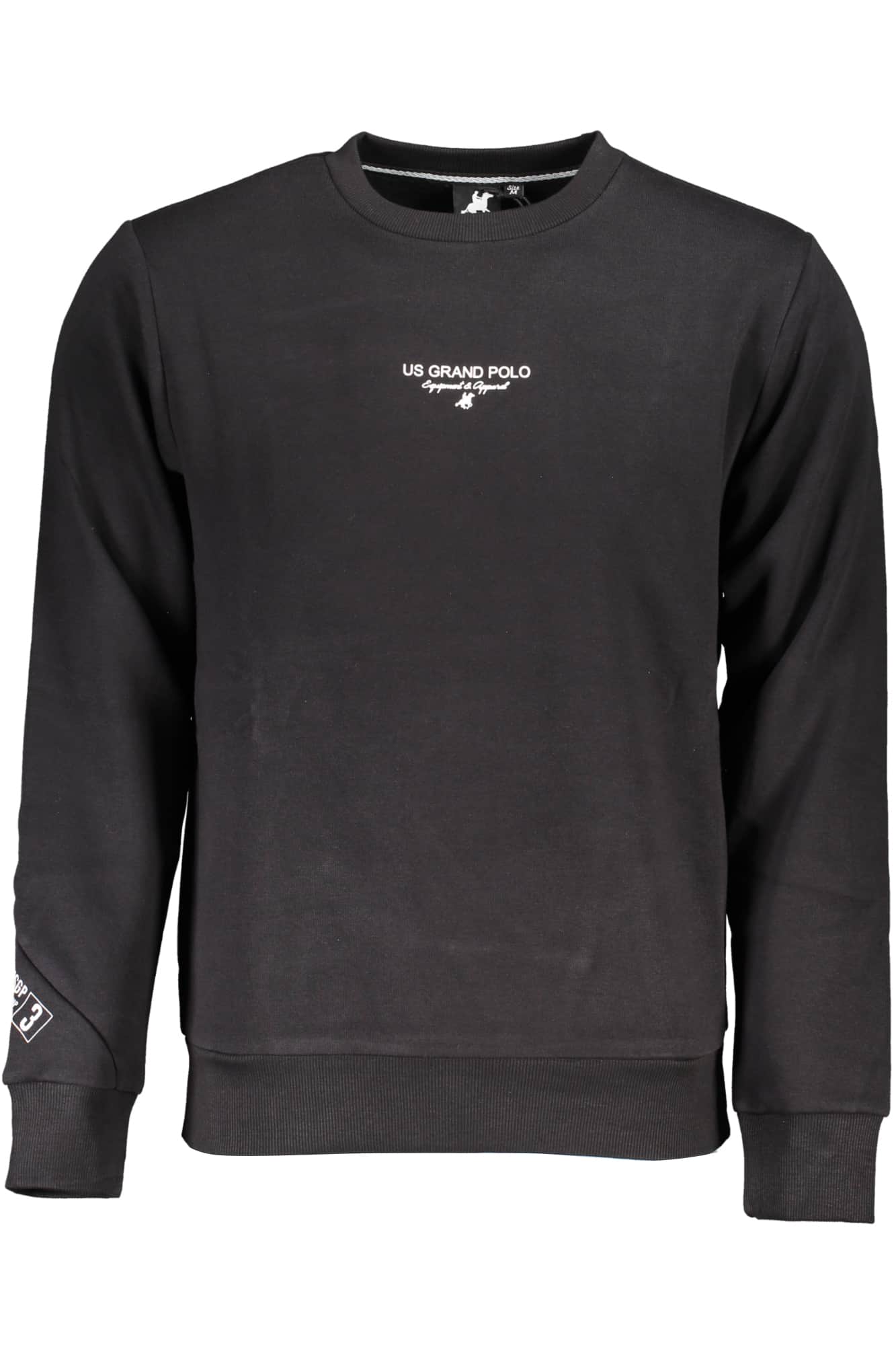 US GRAND MEN'S BLUE ZIP-UP SWEATSHIRT
