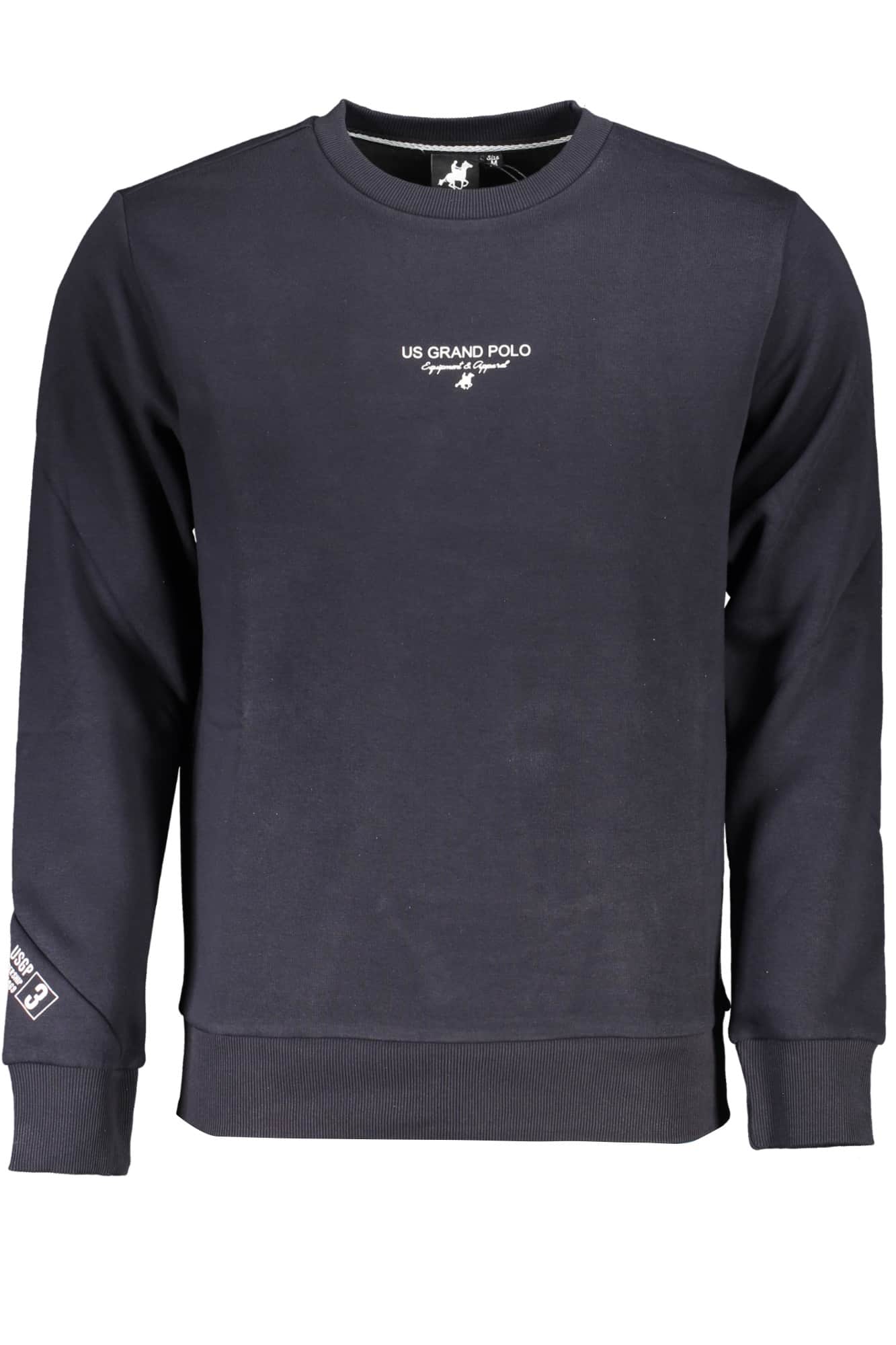 US GRAND MEN'S BLUE ZIP-UP SWEATSHIRT