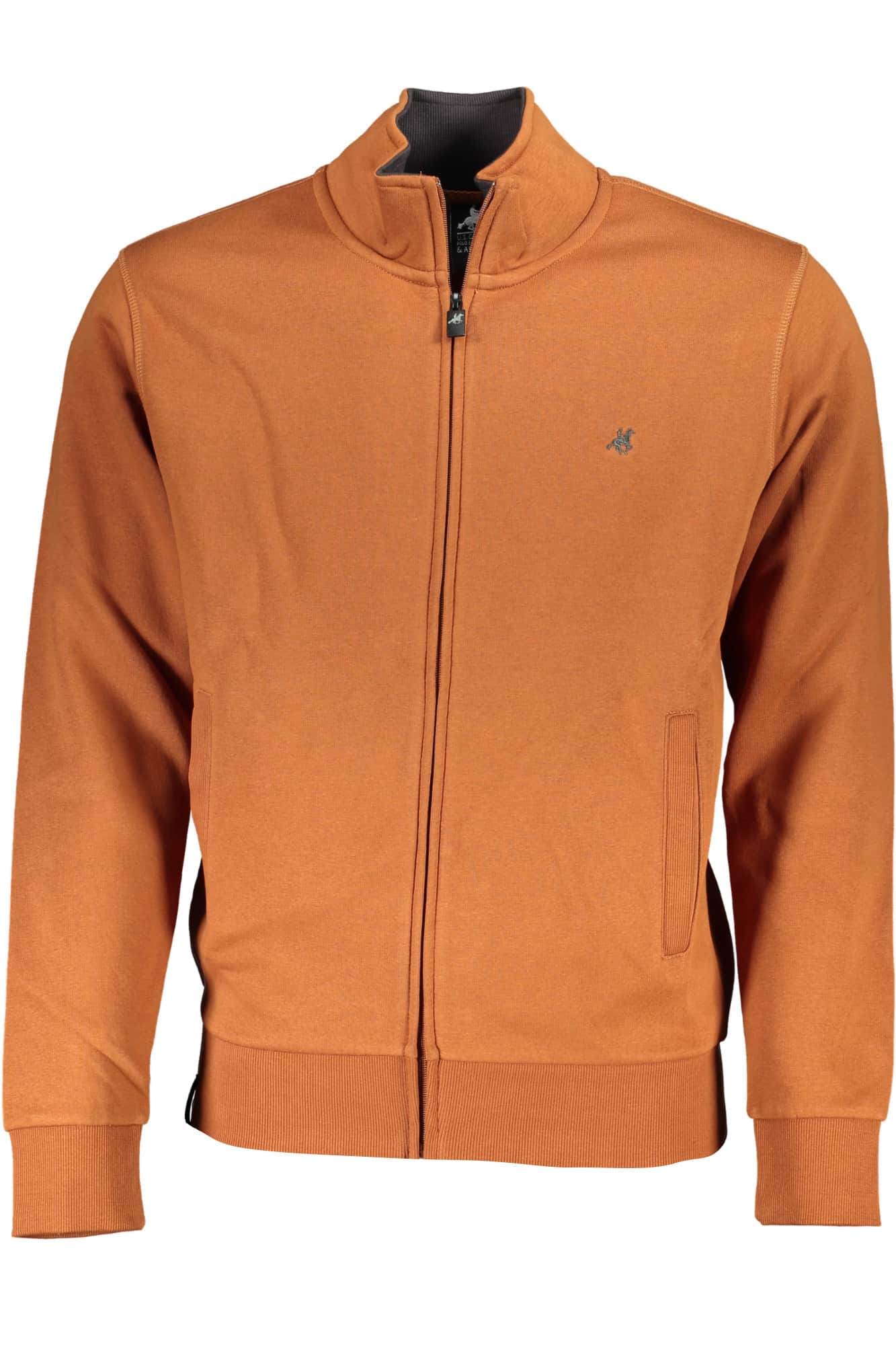US GRAND MEN'S BLUE ZIP-UP SWEATSHIRT