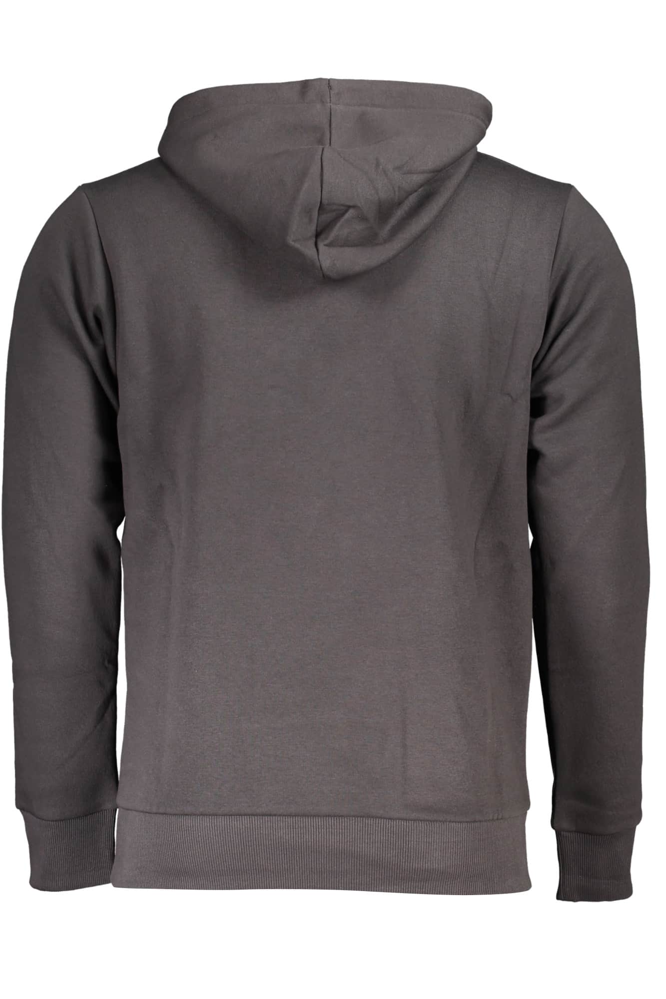 US GRAND MEN'S BLACK ZIP-UP SWEATSHIRT