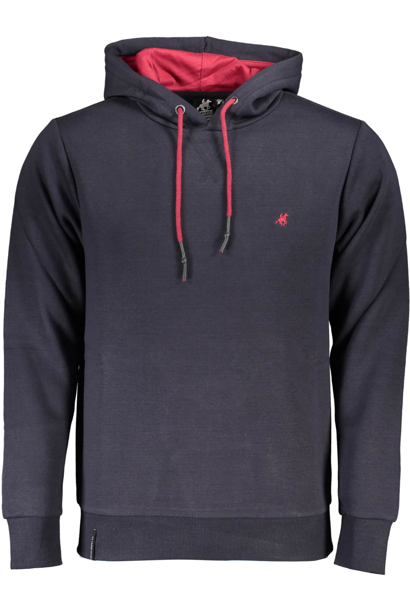 US GRAND MEN'S BLUE ZIP-UP SWEATSHIRT