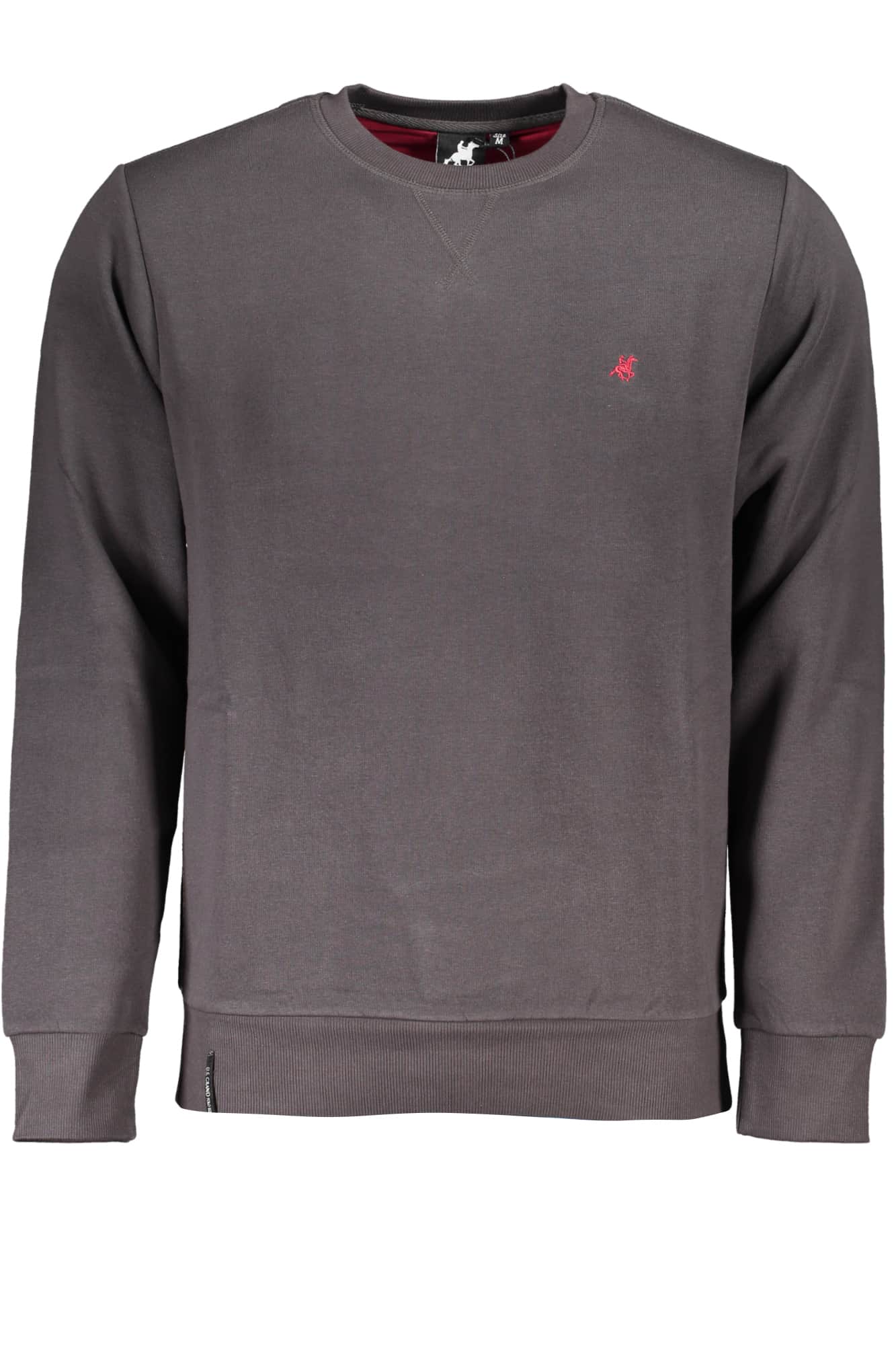 US GRAND MEN'S BROWN ZIP-UP SWEATSHIRT