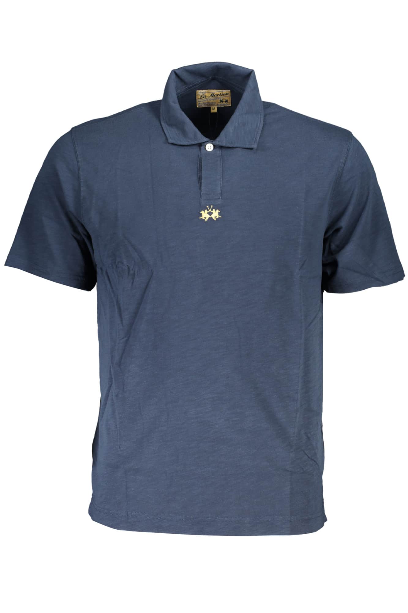LA MARTINA MEN'S WHITE SHORT SLEEVED POLO SHIRT