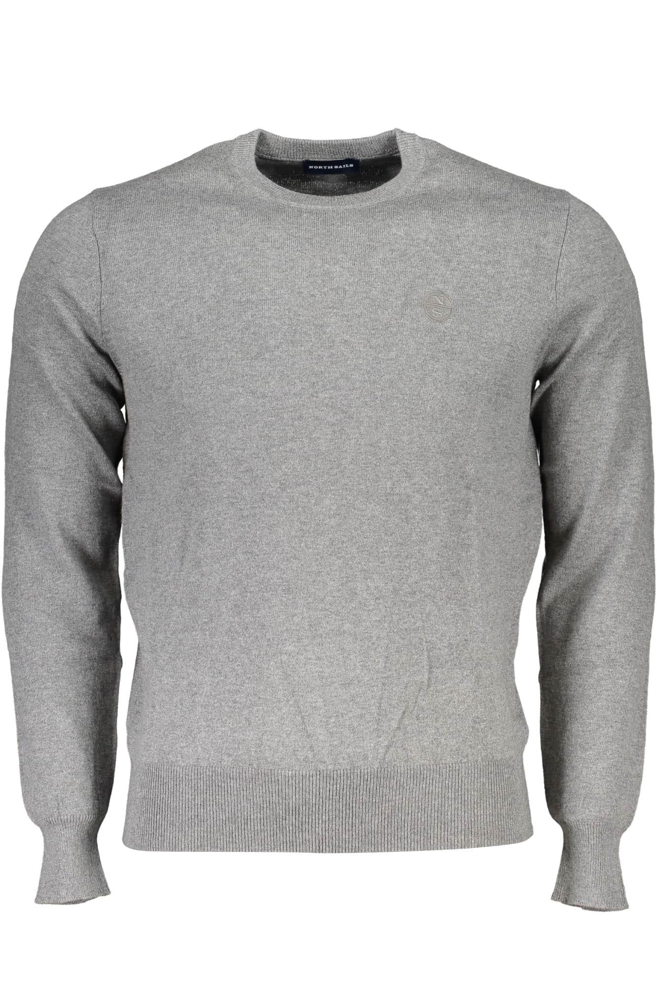 NORTH SAILS GRAY MEN'S SWEATER