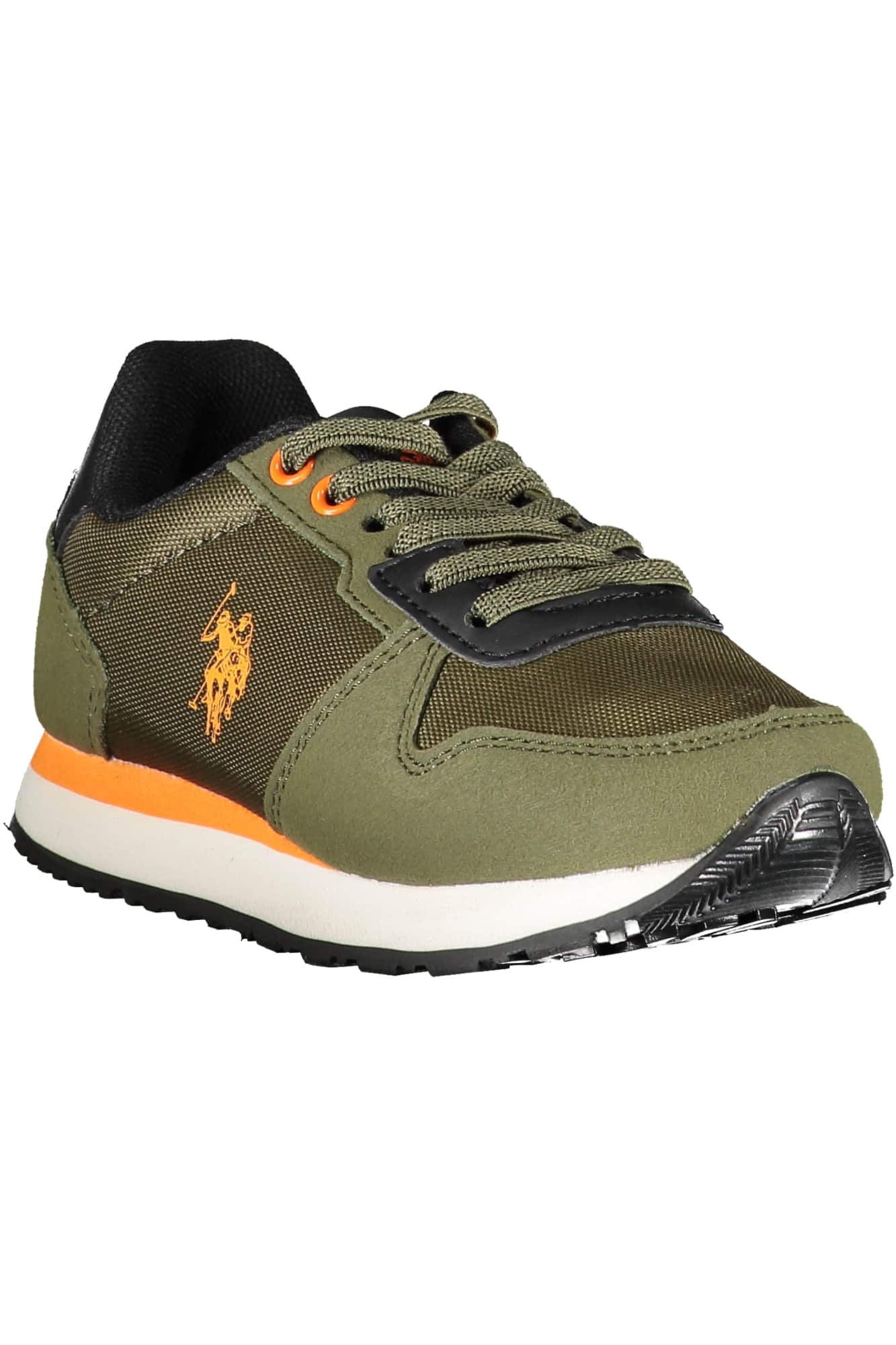 US POLO ASSN. BLACK CHILDREN'S SPORTS SHOES