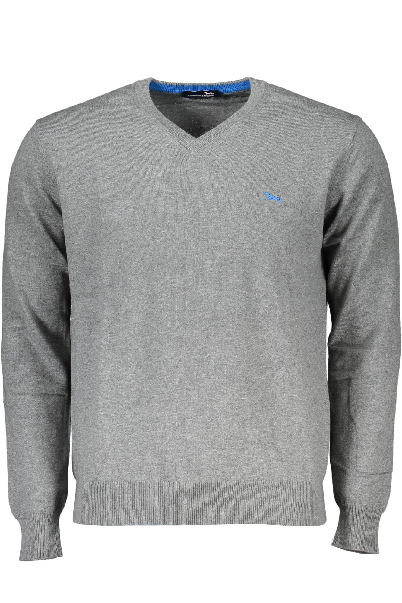 HARMONT & BLAINE HEREN BLAUW SWEATER