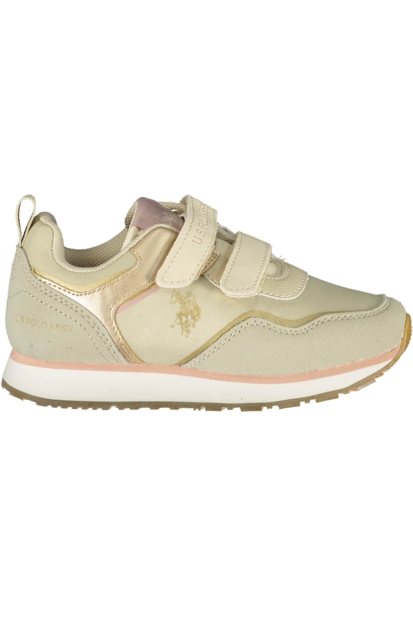 US POLO ASSN. CHILDREN'S BEIGE SPORTS FOOTWEAR