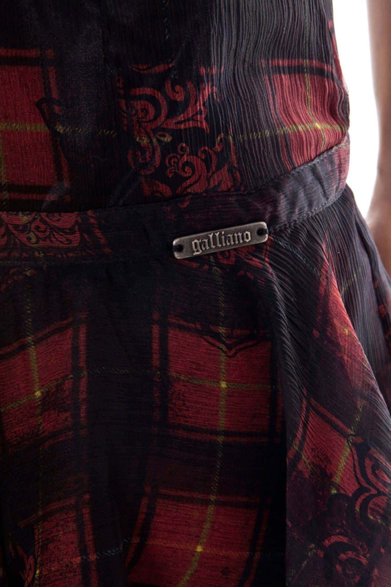 JOHN GALLIANO DAMES KORT ROK ZWART