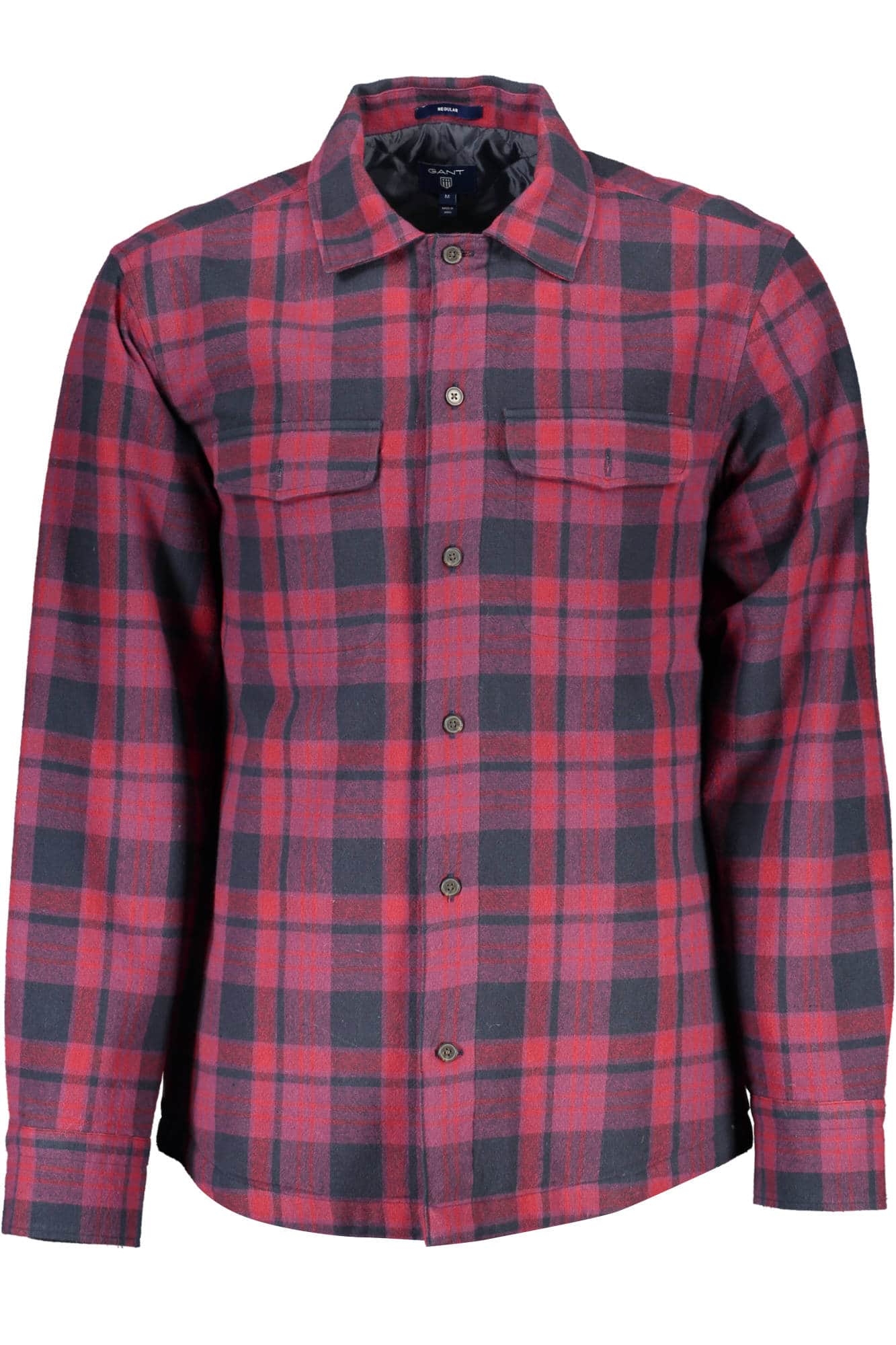 GANT MEN'S LONG SLEEVE SHIRT PURPLE