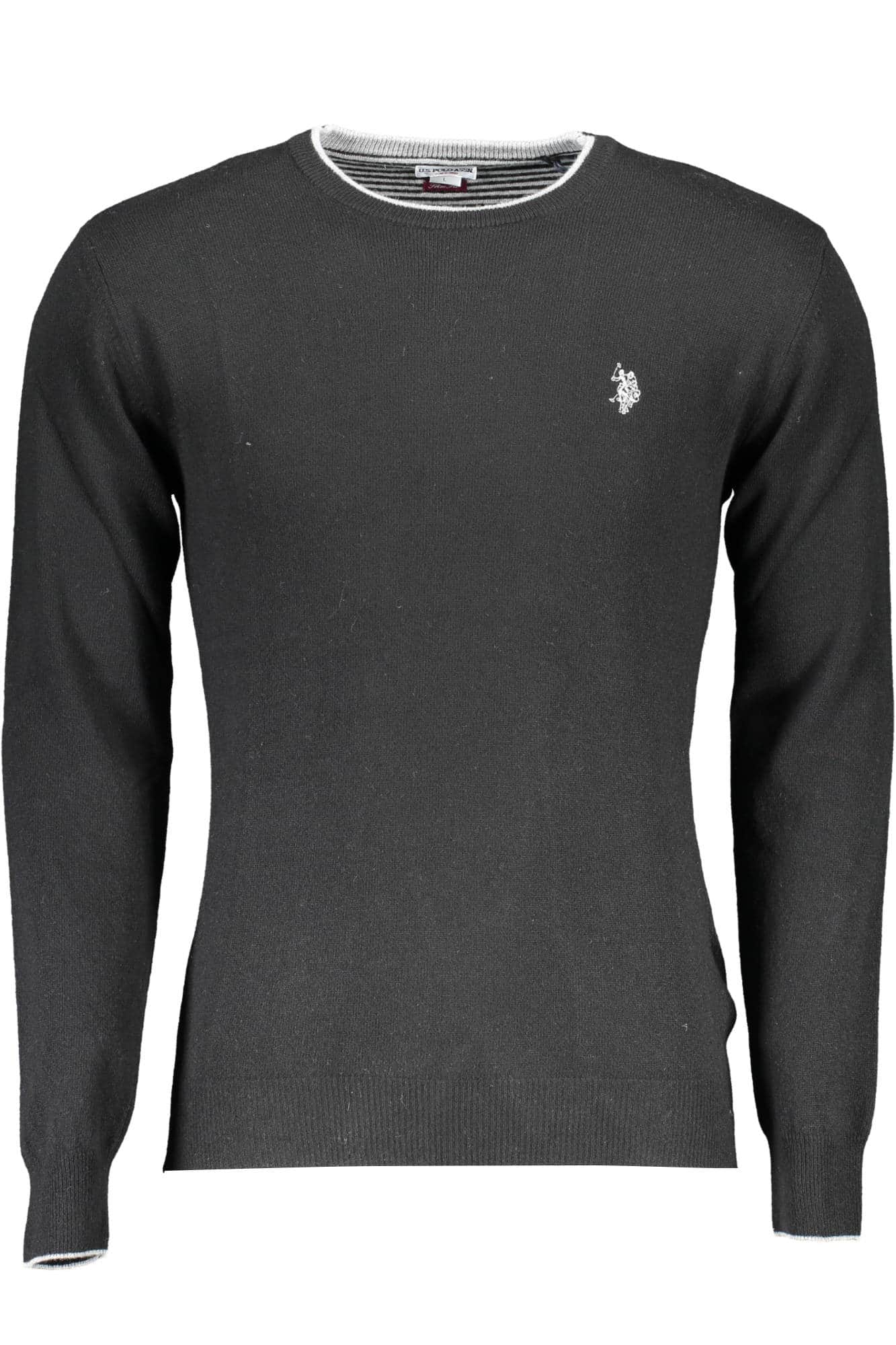 US POLO ASSN. MEN'S BLACK SWEATER