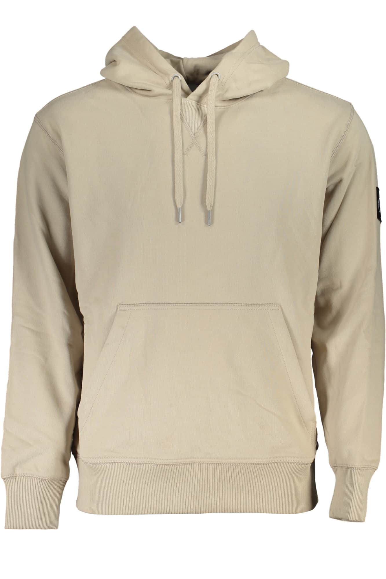 CALVIN KLEIN MEN'S GRAY ZIPLESS SWEATSHIRT
