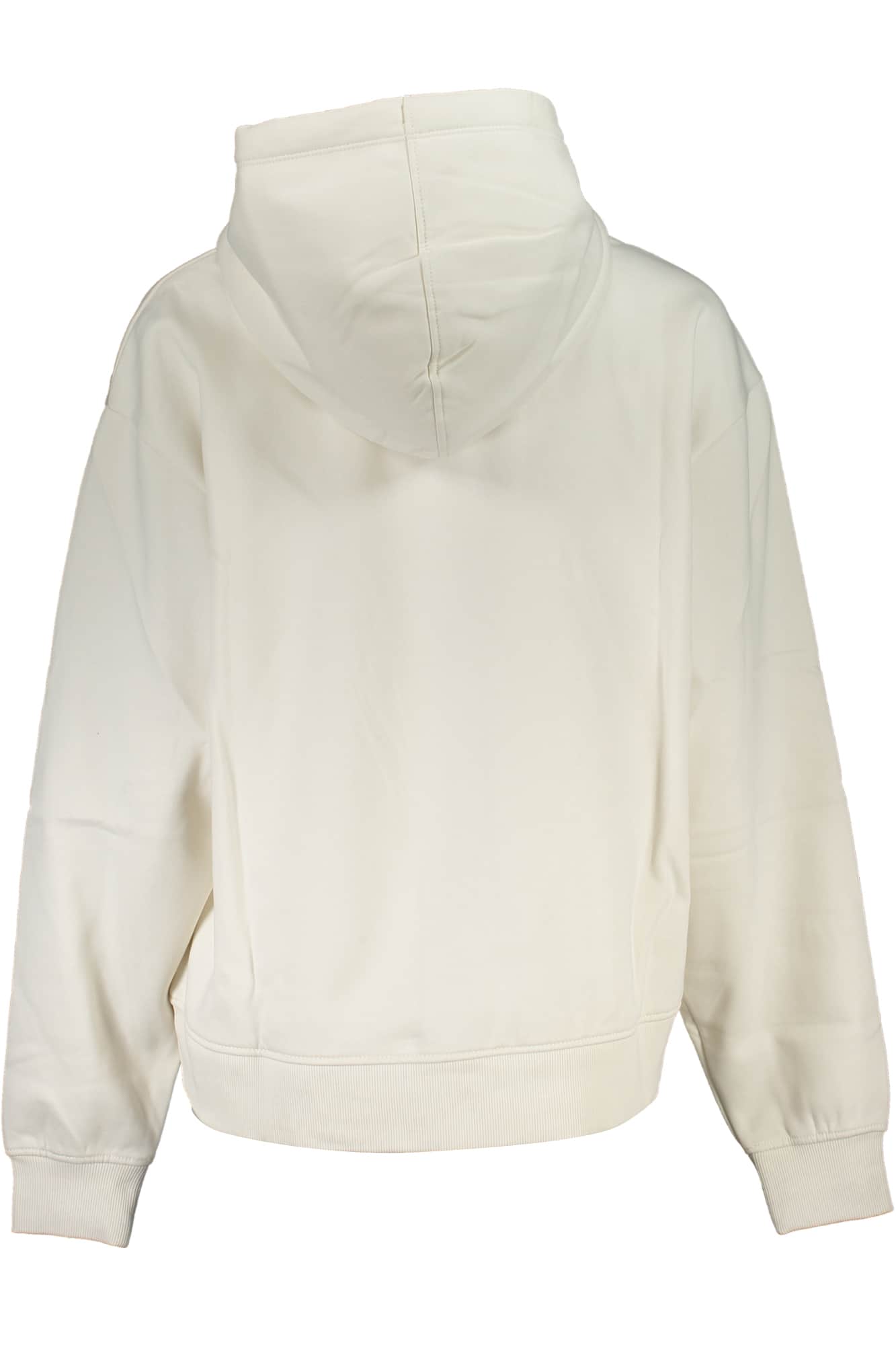 CALVIN KLEIN WOMEN'S ZIPLESS SWEATSHIRT WHITE