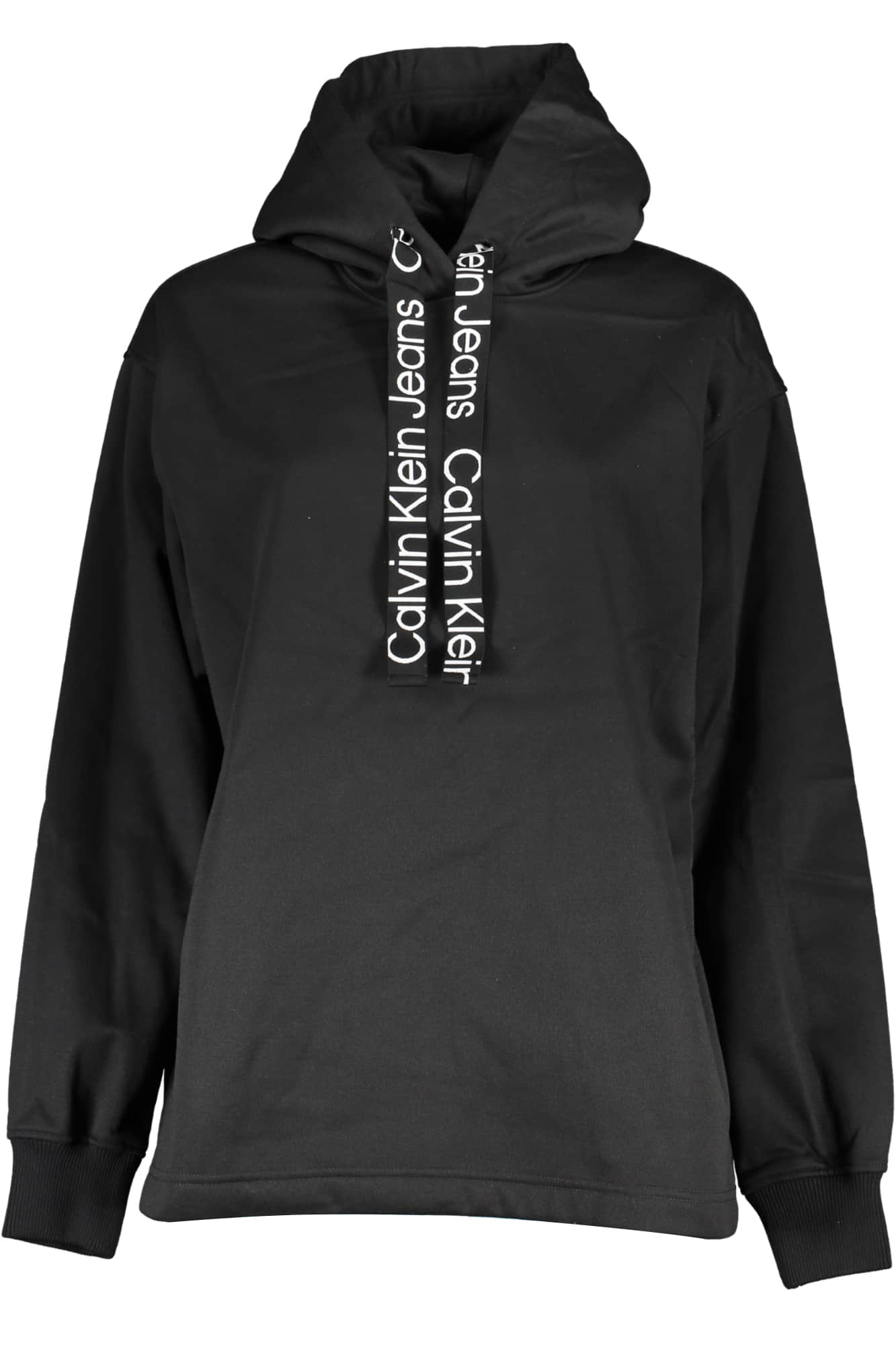 CALVIN KLEIN DAMES ZONDER RITS SWEATER ZWART