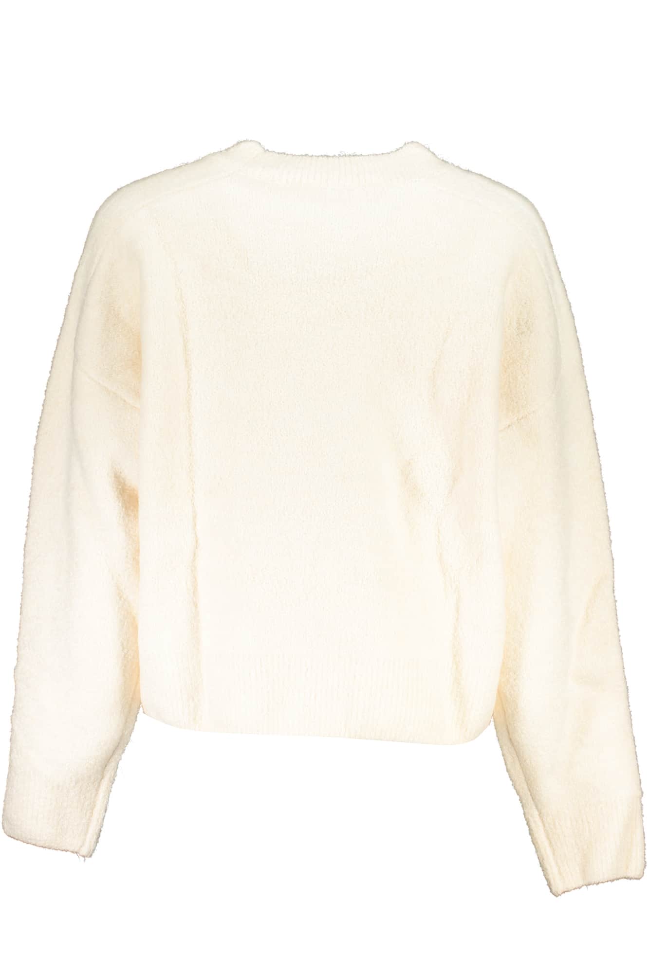 DESIGUAL WHITE WOMEN'S SWEATER