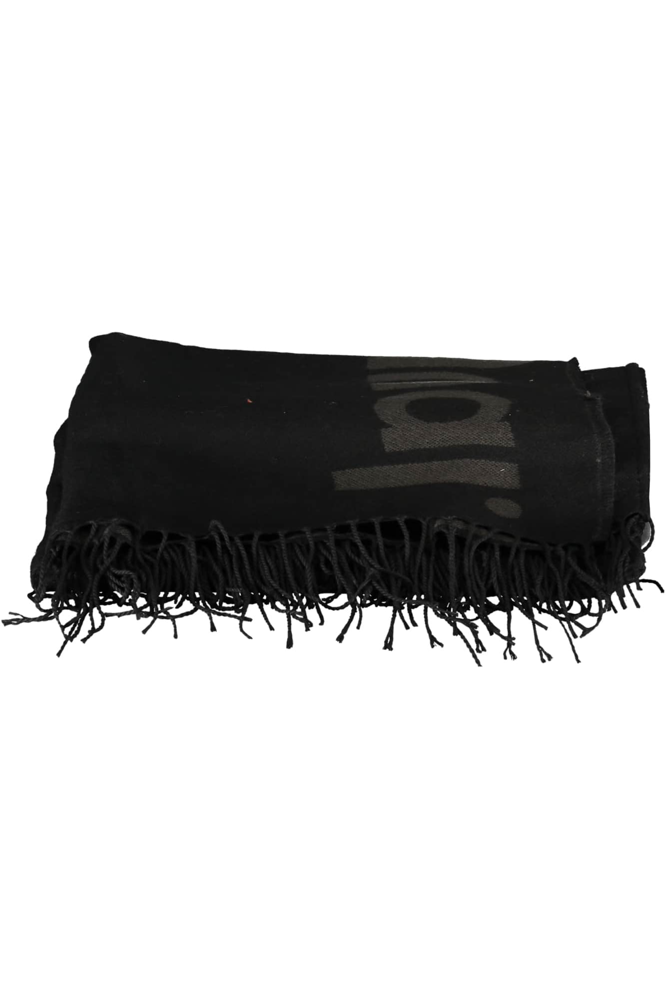 DESIGUAL BLACK WOMEN'S PONCHO