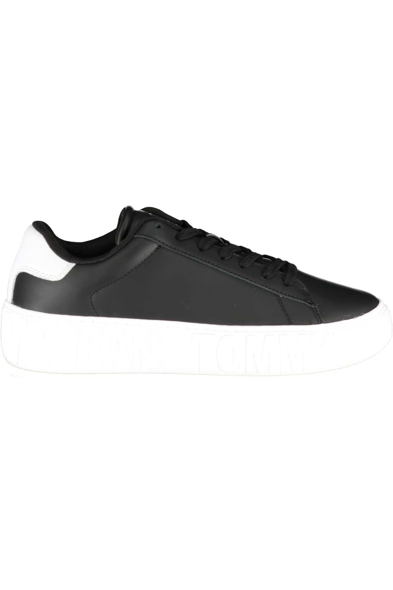 TOMMY HILFIGER BLACK MEN'S SPORTS SHOES
