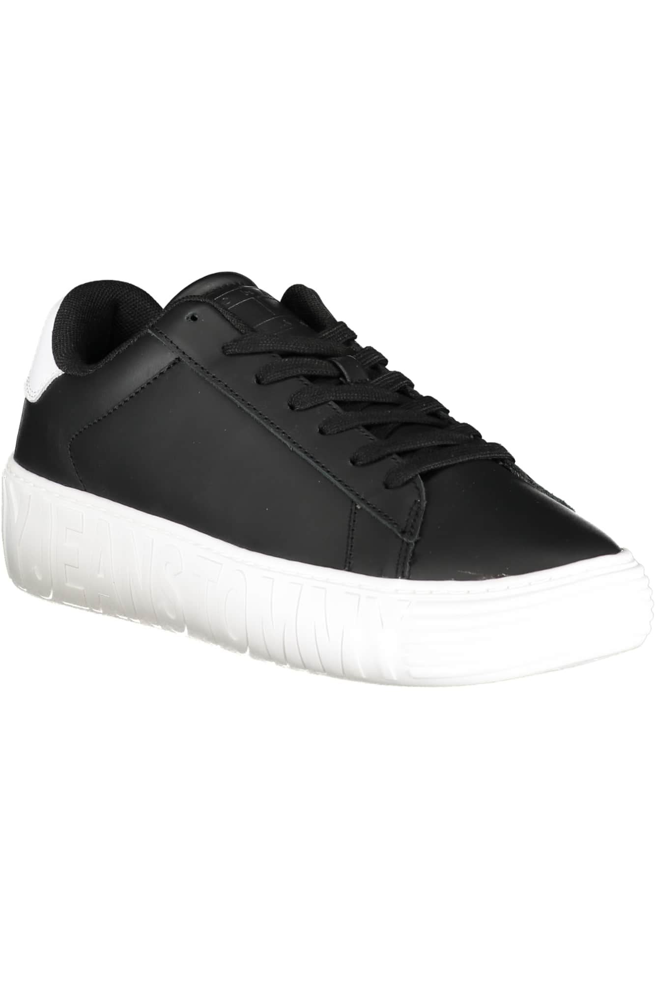 TOMMY HILFIGER BLACK MEN'S SPORTS SHOES
