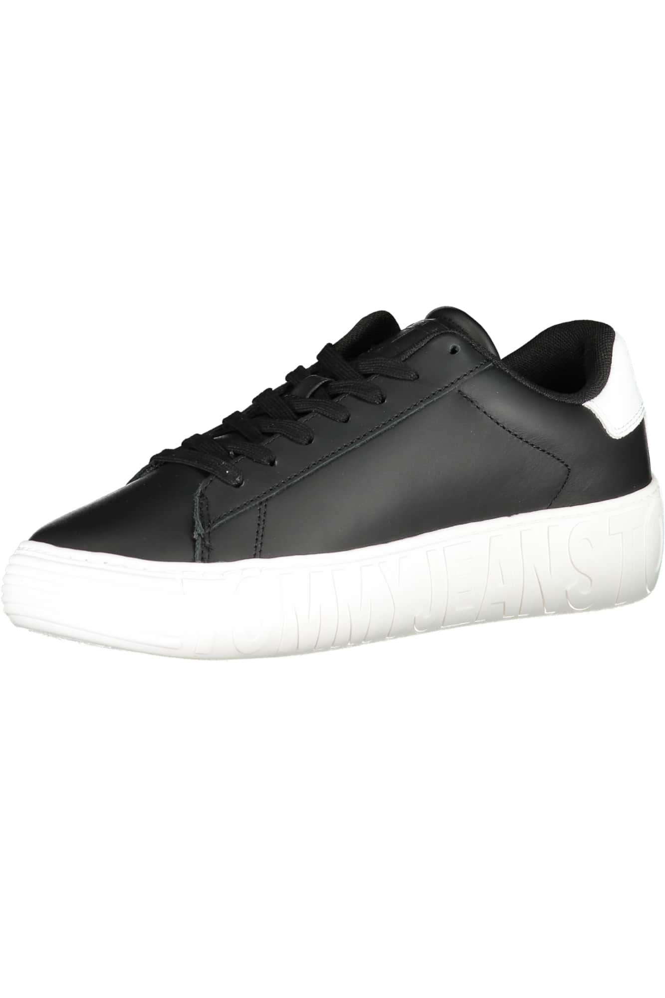 TOMMY HILFIGER BLACK MEN'S SPORTS SHOES