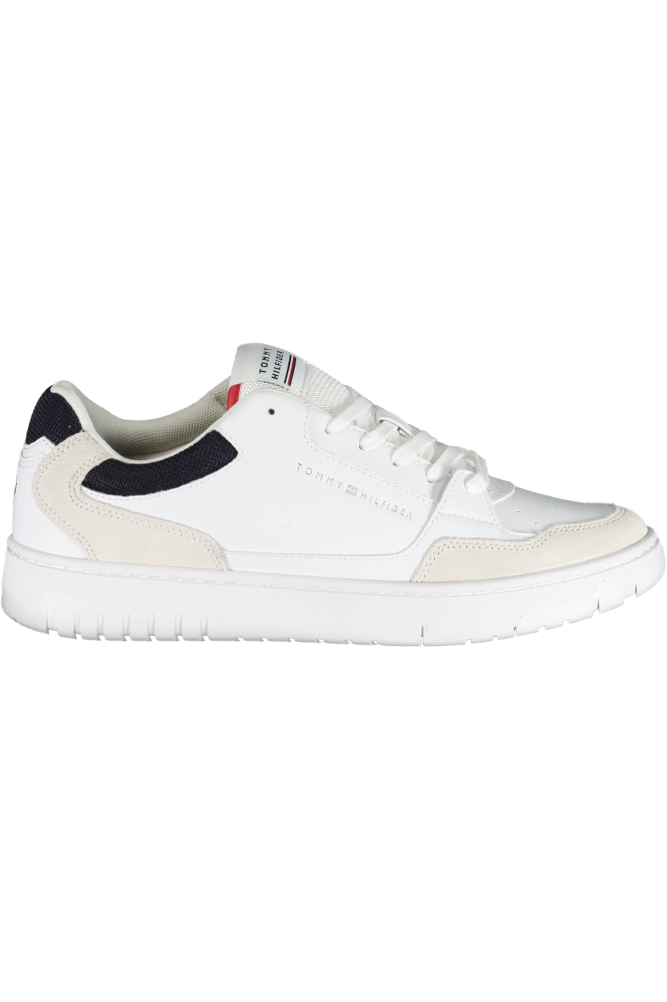 TOMMY HILFIGER MEN'S WHITE SPORTS SHOES