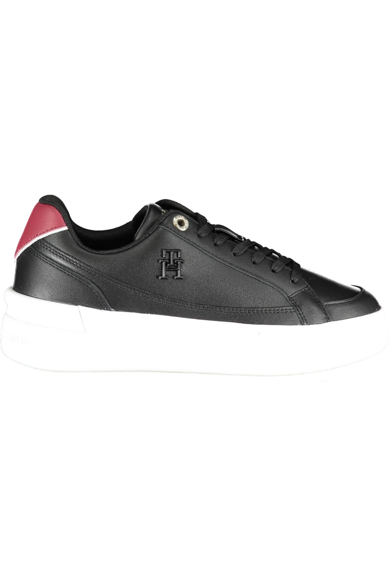 TOMMY HILFIGER BLACK WOMEN'S SPORTS SHOES