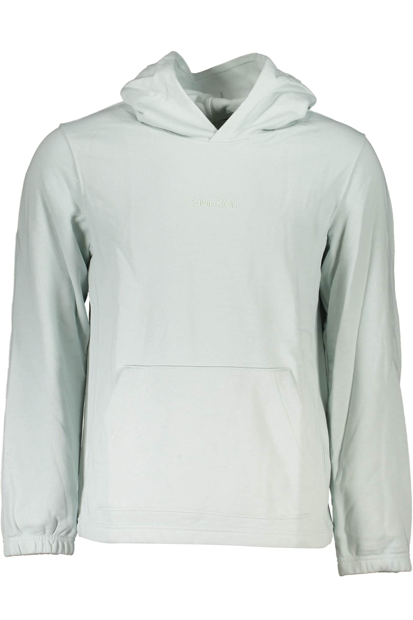 CALVIN KLEIN MEN'S BROWN ZIPLESS SWEATSHIRT