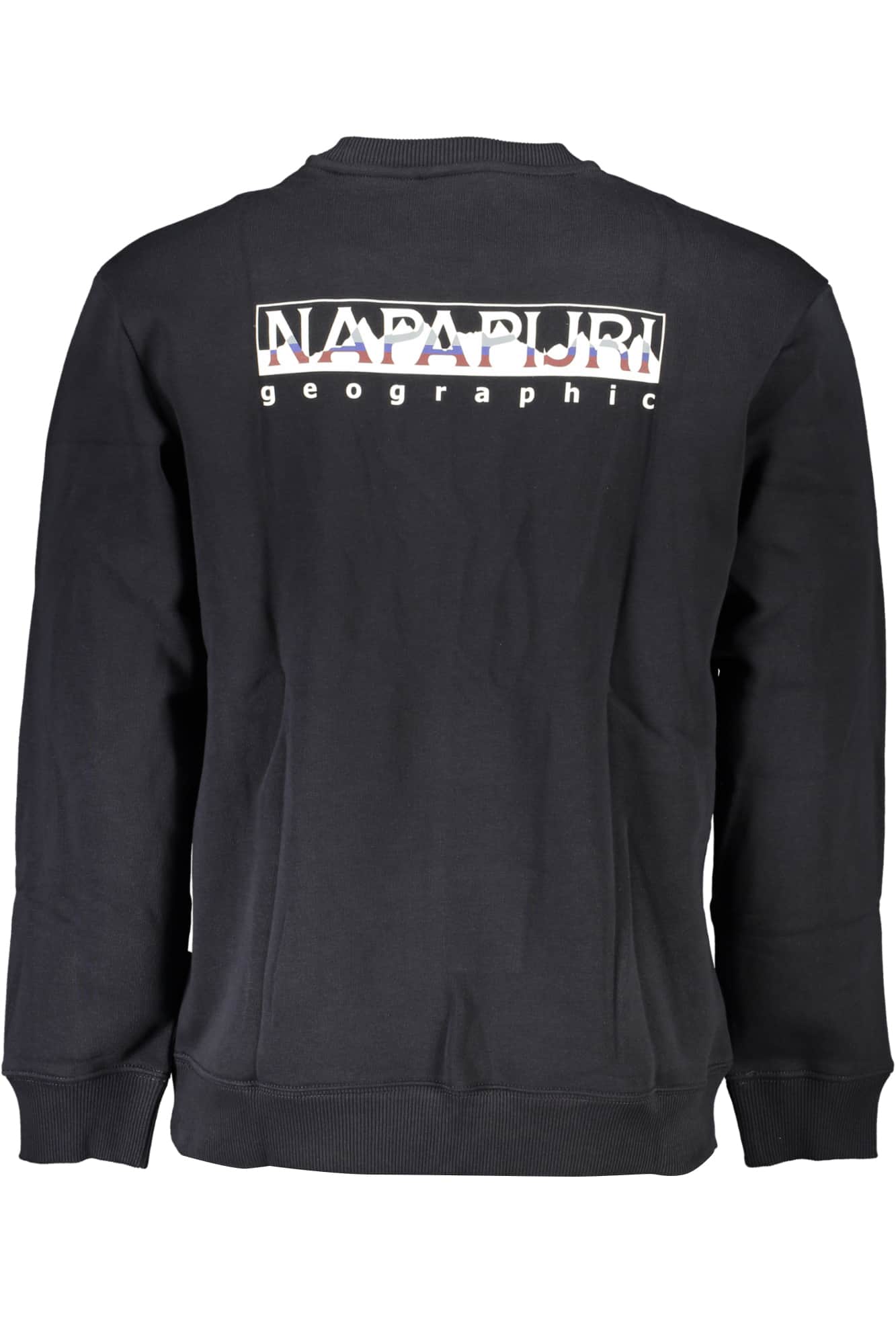 NAPAPIJRI GREEN MEN'S ZIPLESS SWEATSHIRT