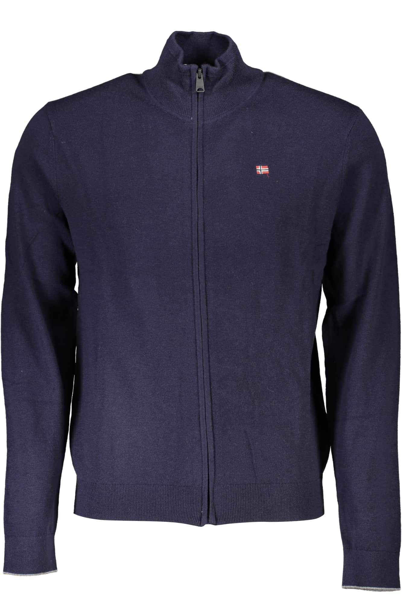 NAPAPIJRI MEN'S BLACK CARDIGAN
