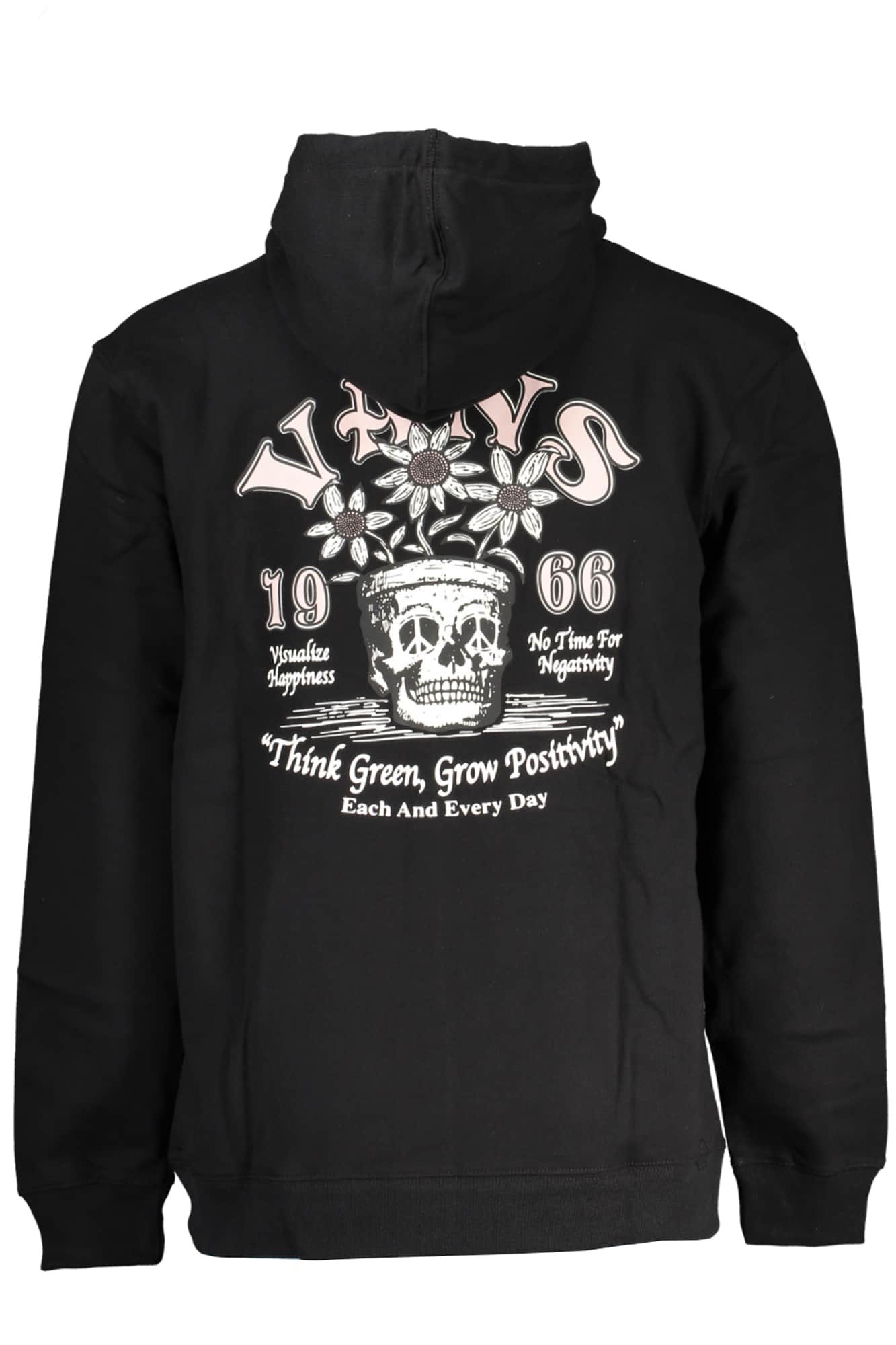 VANS GREEN MEN'S ZIPLESS SWEATSHIRT
