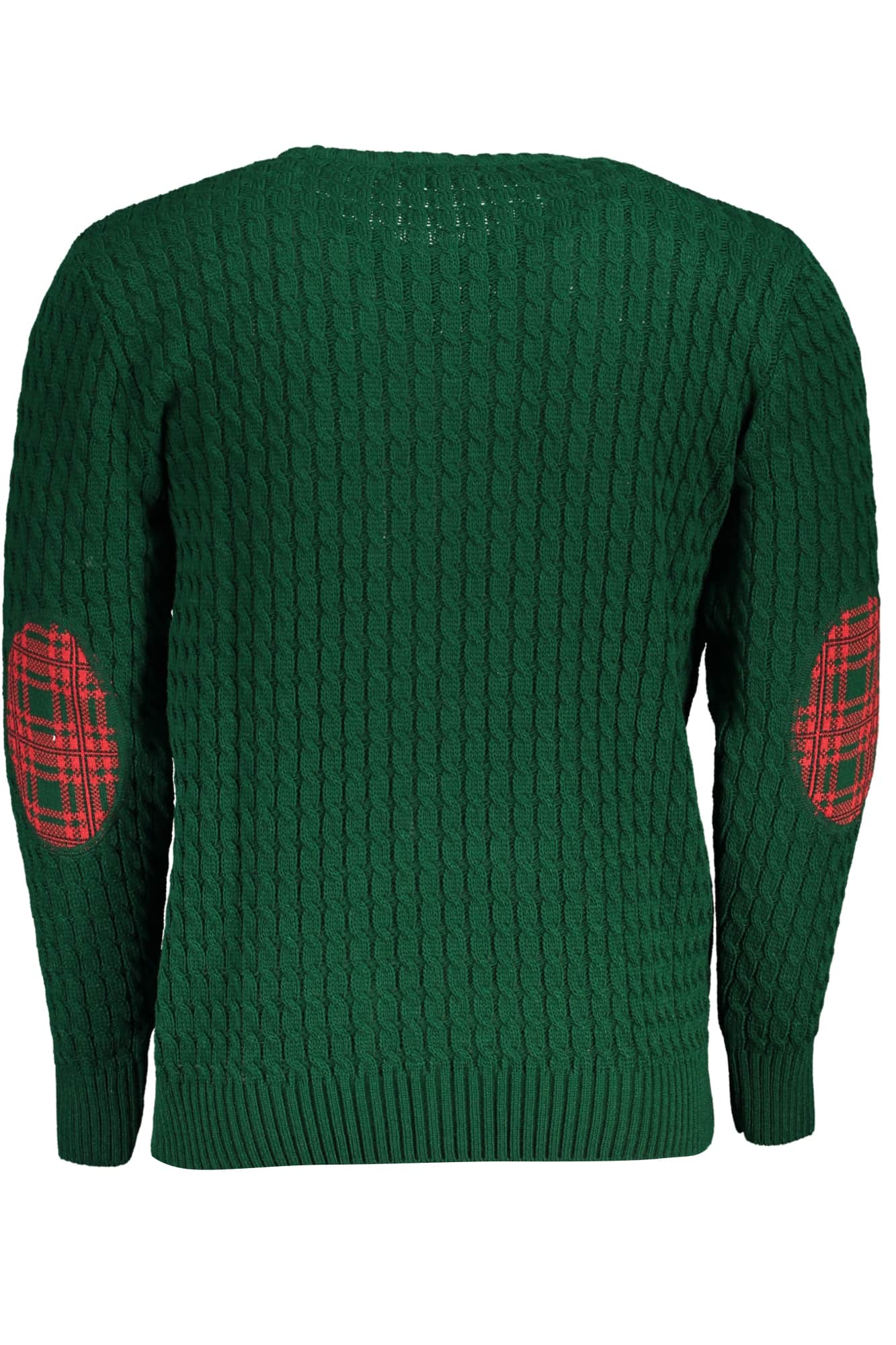 US GRAND MEN'S GREEN SWEATER