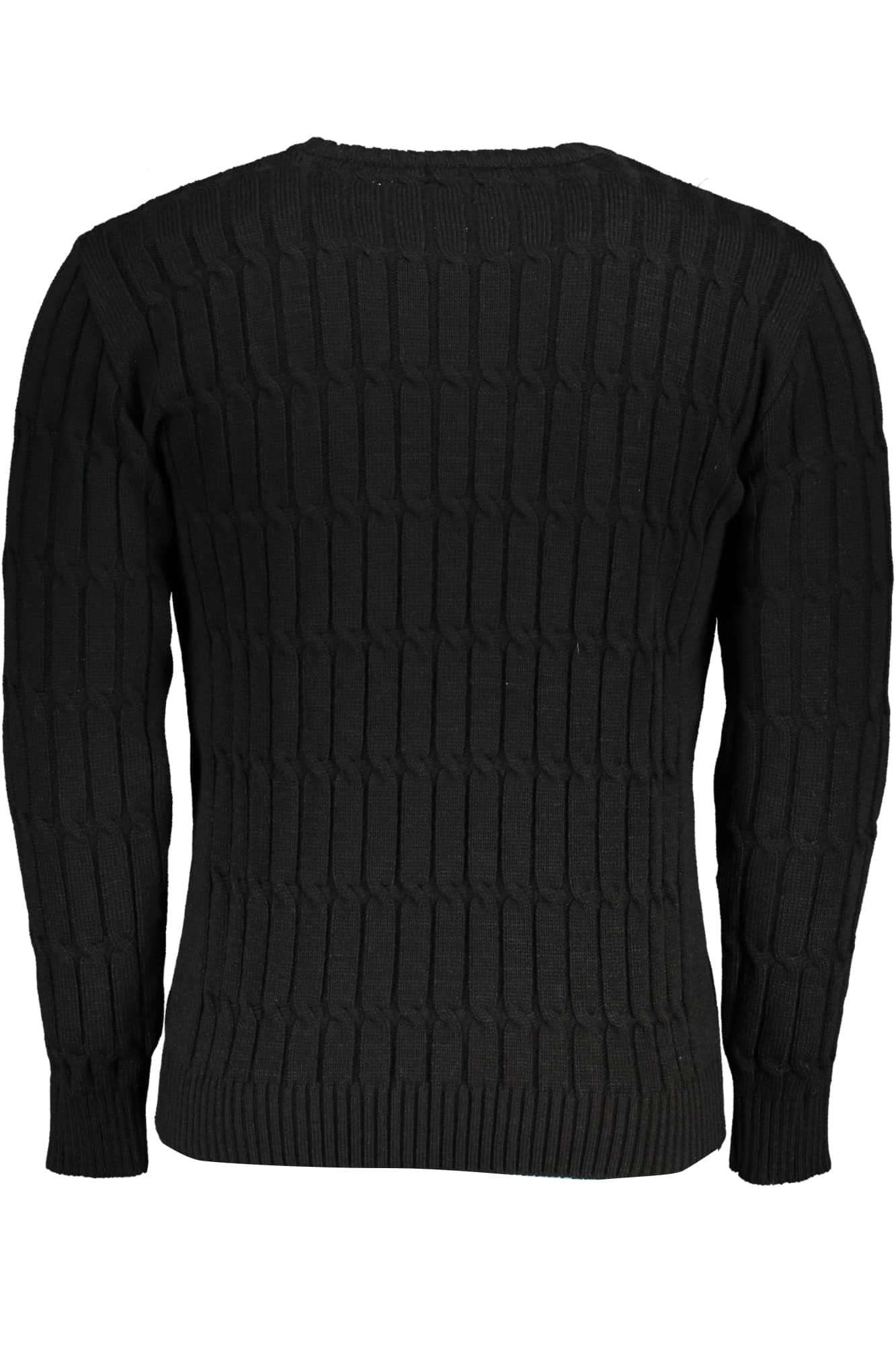 US GRAND MEN'S BLACK SWEATER