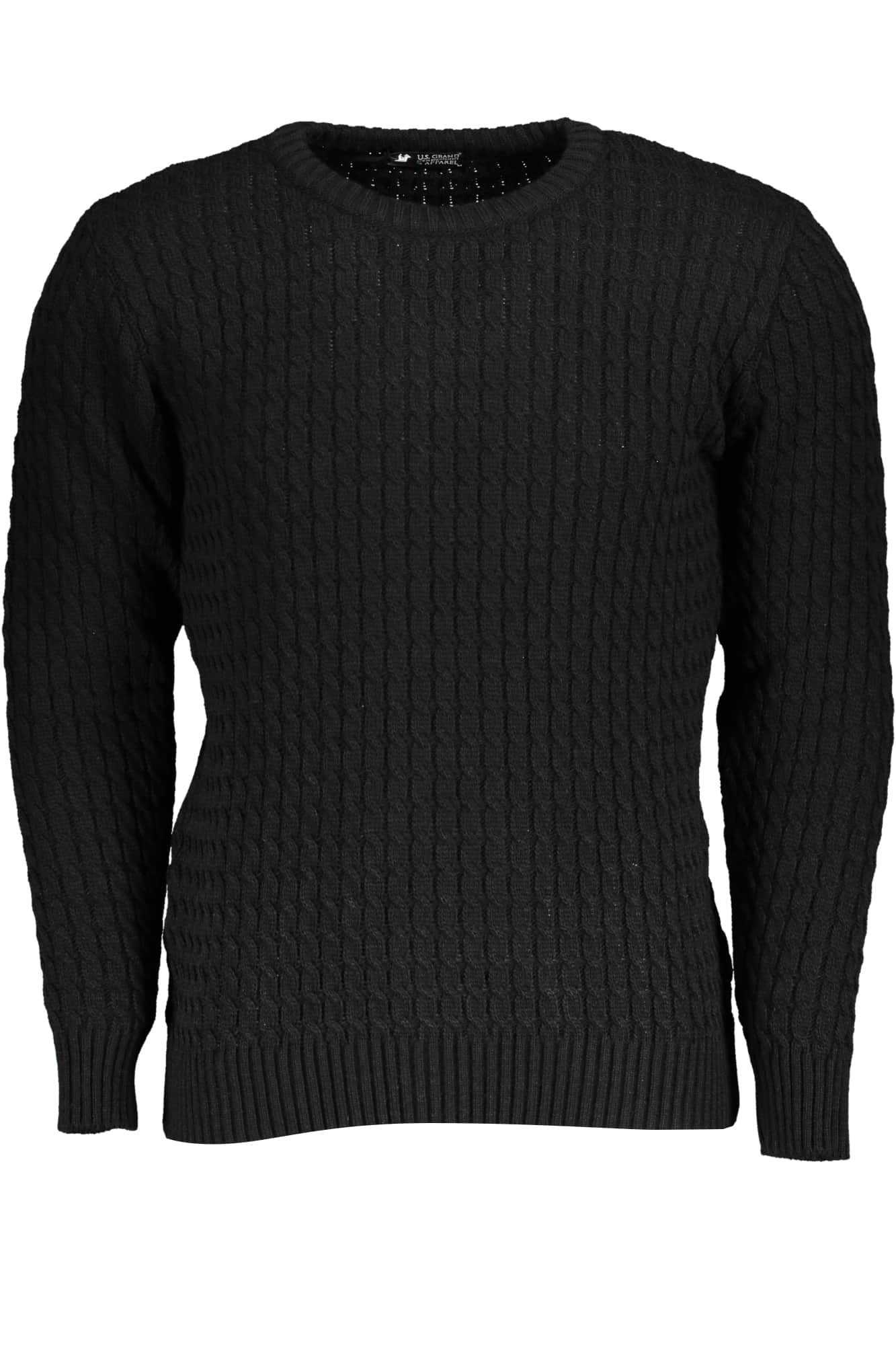 US GRAND MEN'S GREEN SWEATER