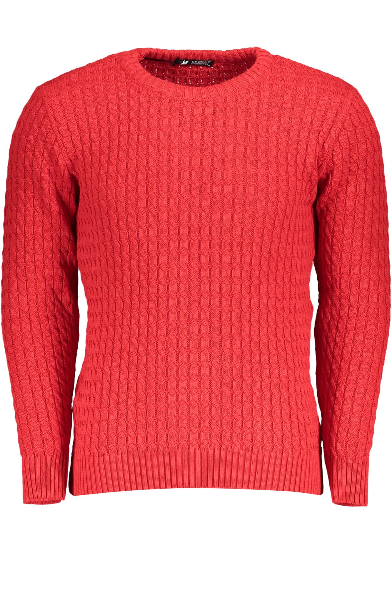 US GRAND MEN'S GREEN SWEATER