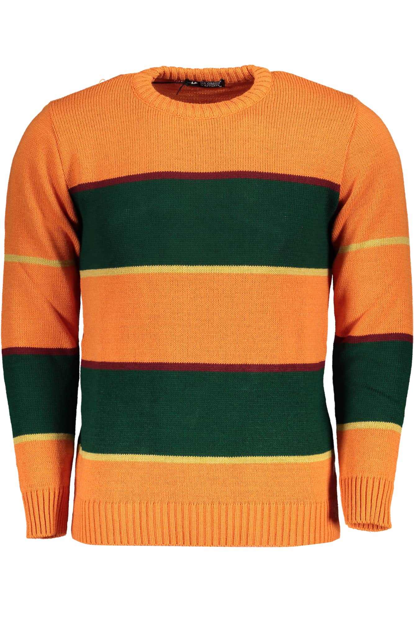 US GRAND MEN'S WHITE SWEATER