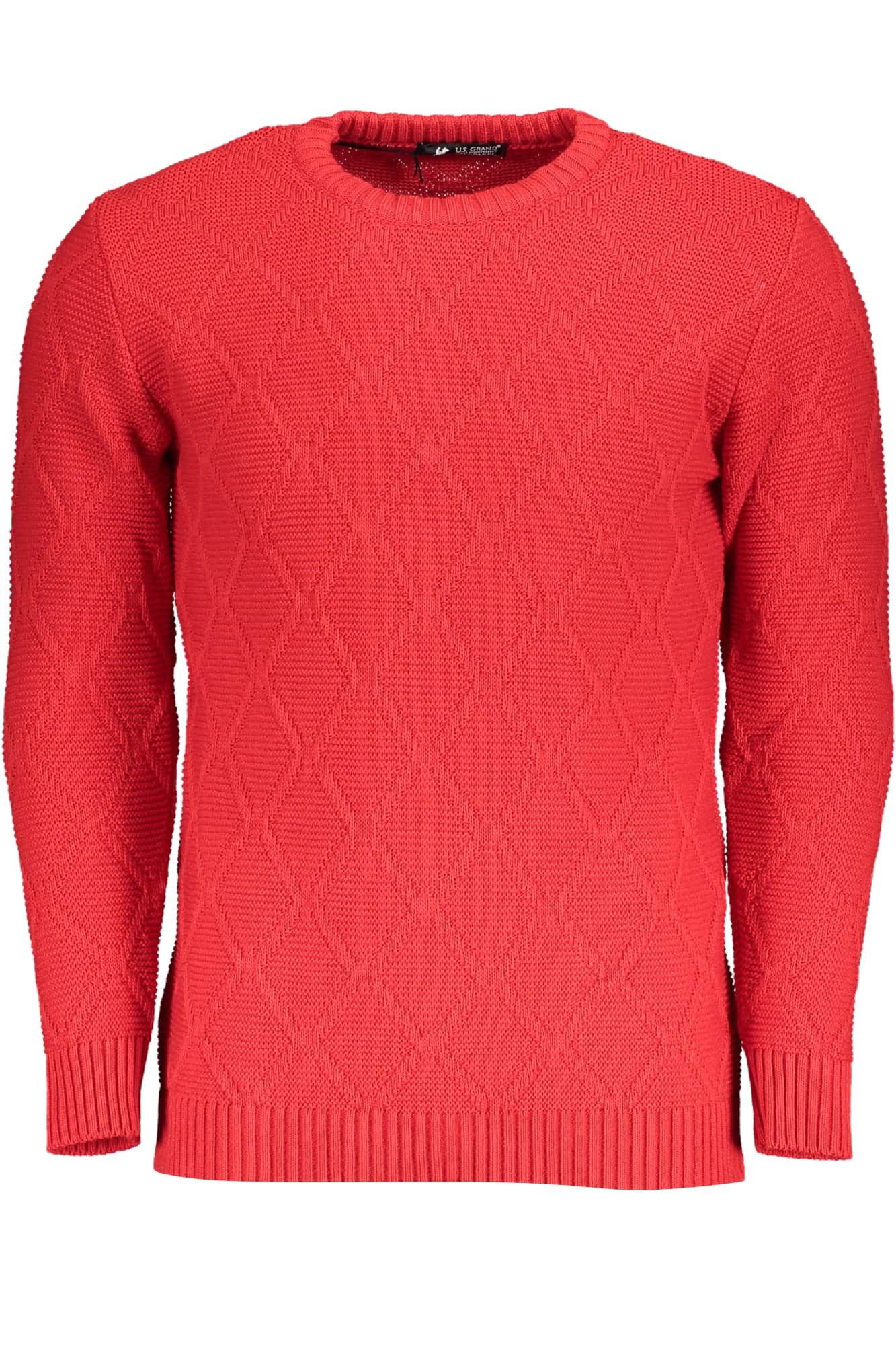US GRAND MEN'S GREEN SWEATER