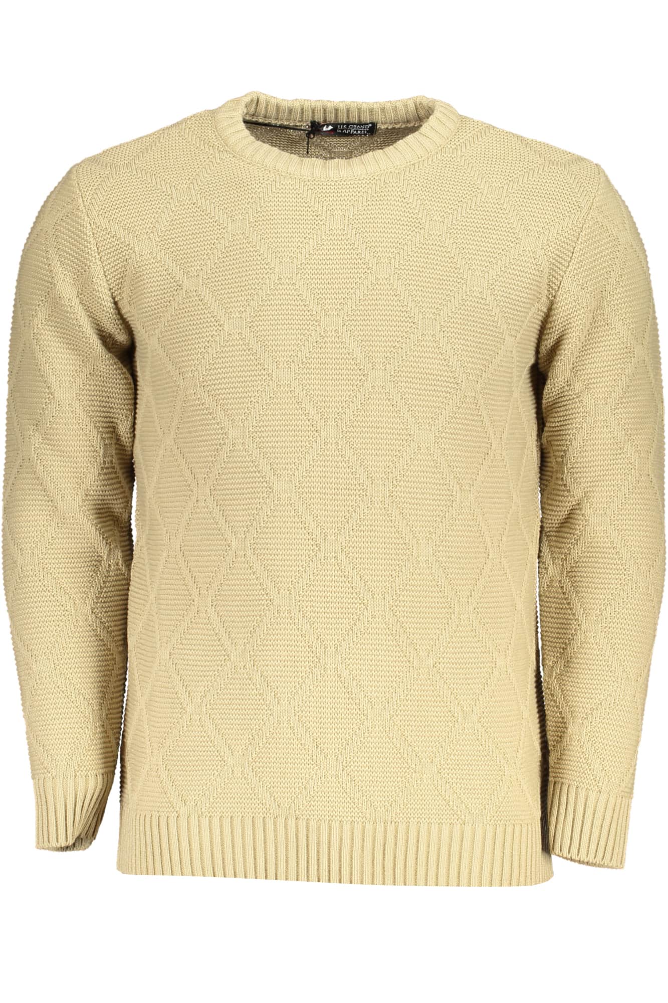 US GRAND MEN'S GREEN SWEATER