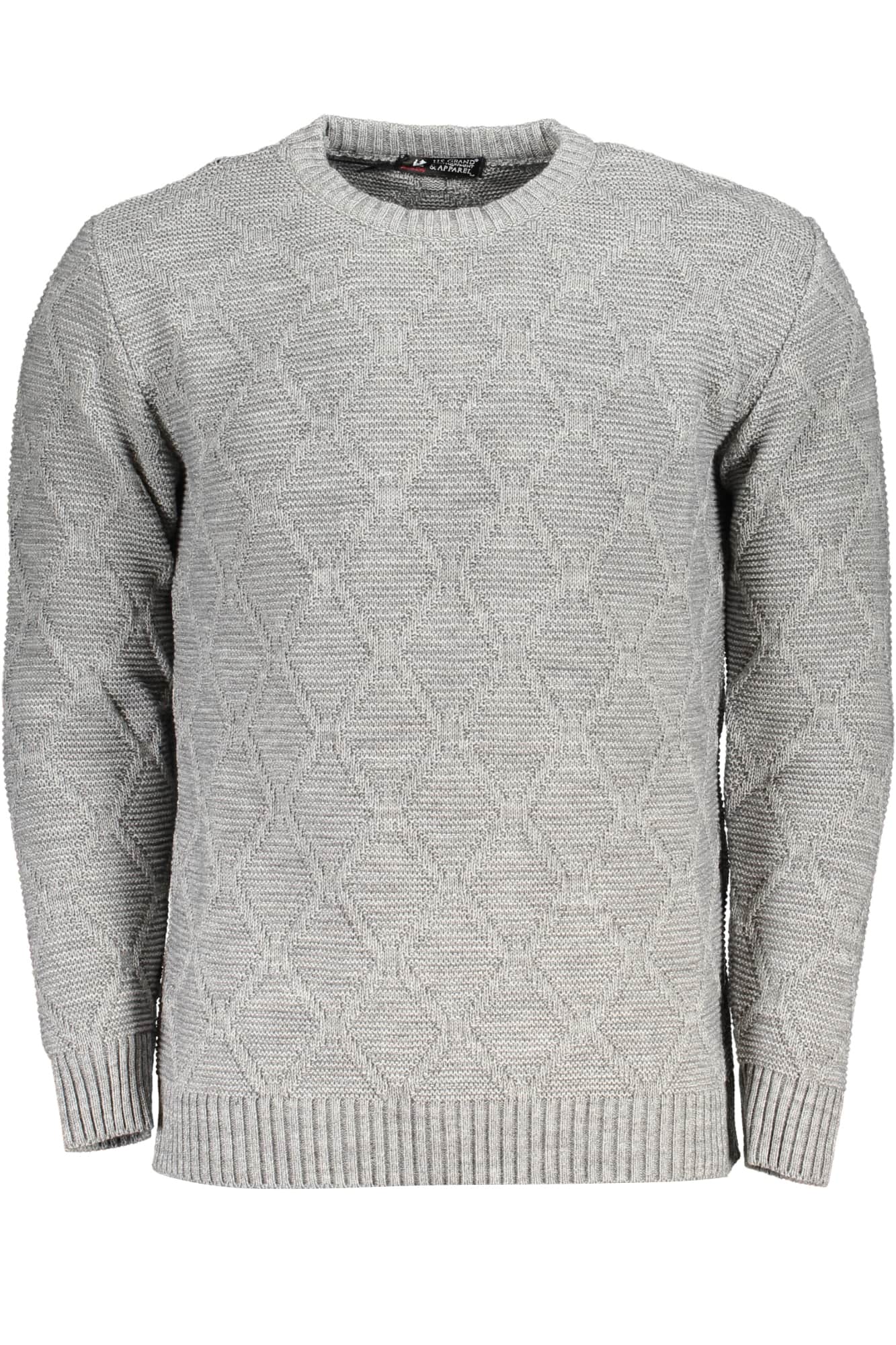 US GRAND MEN'S GREEN SWEATER