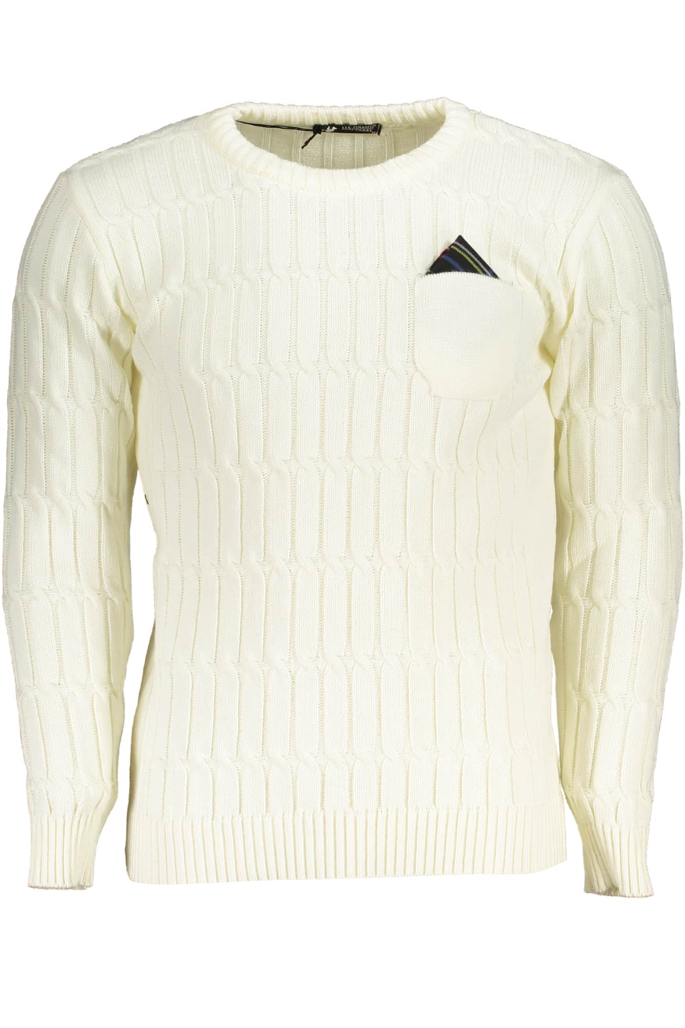 US GRAND MEN'S BLACK SWEATER