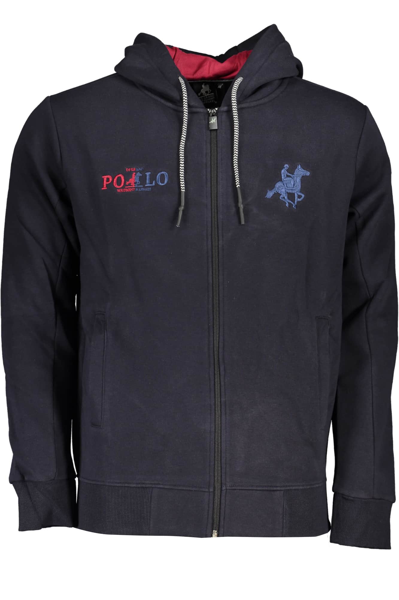 US GRAND MEN'S GREEN ZIP-UP SWEATSHIRT