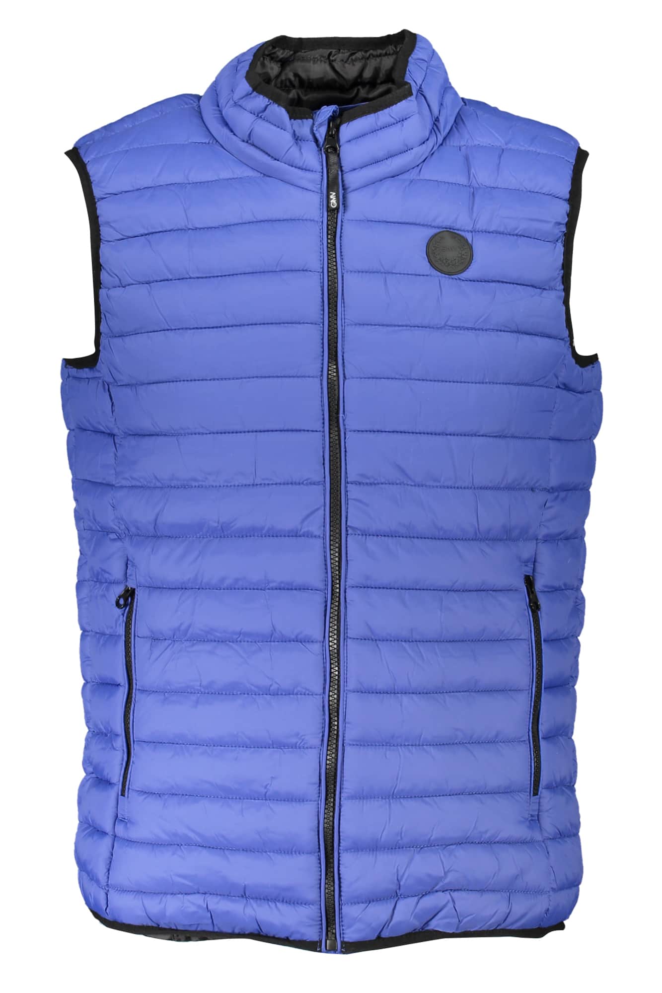 GIAN MARCO VENTURI MEN'S BLUE SLEEVELESS