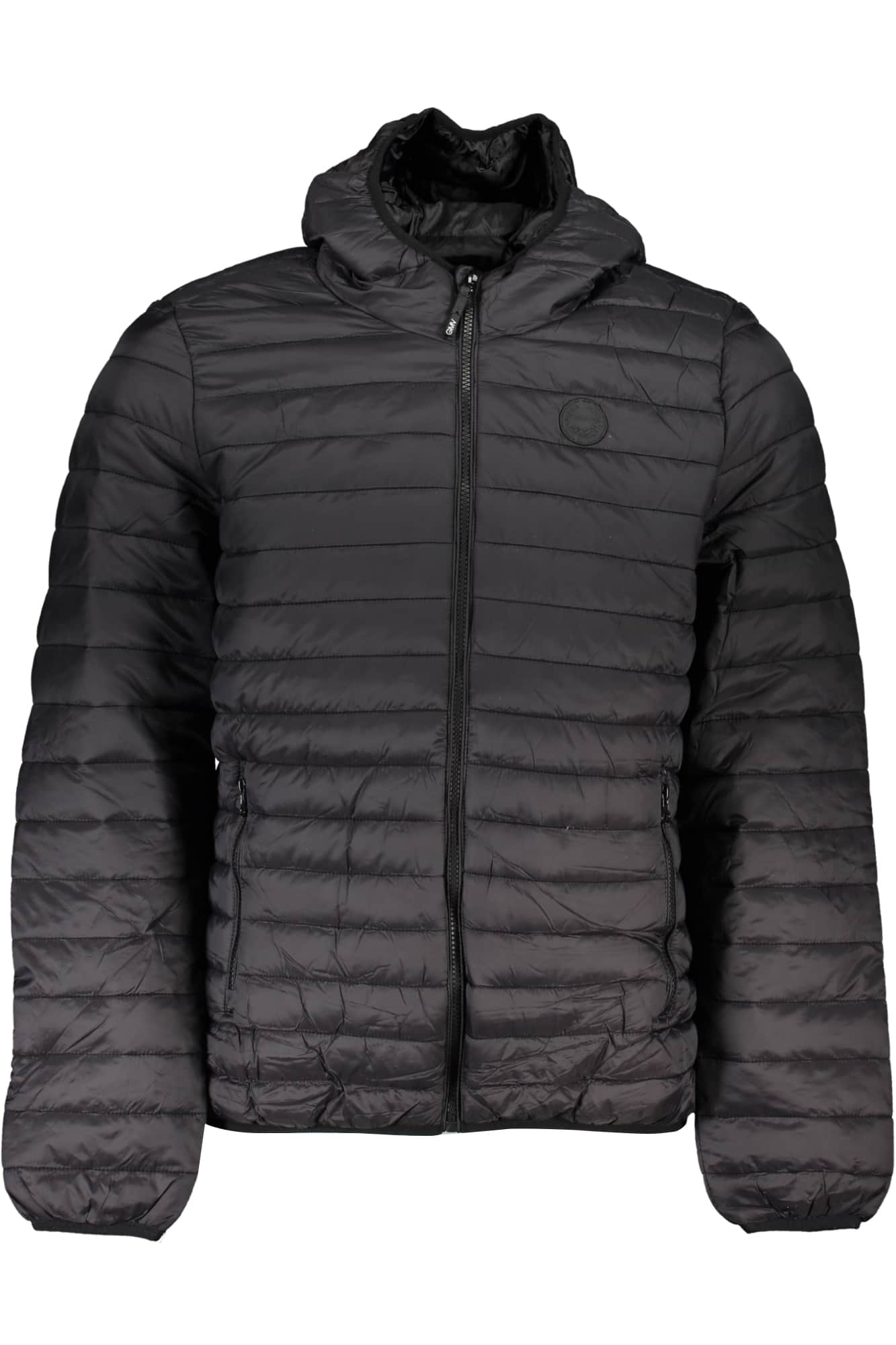 GIAN MARCO VENTURI BLACK MEN'S JACKET