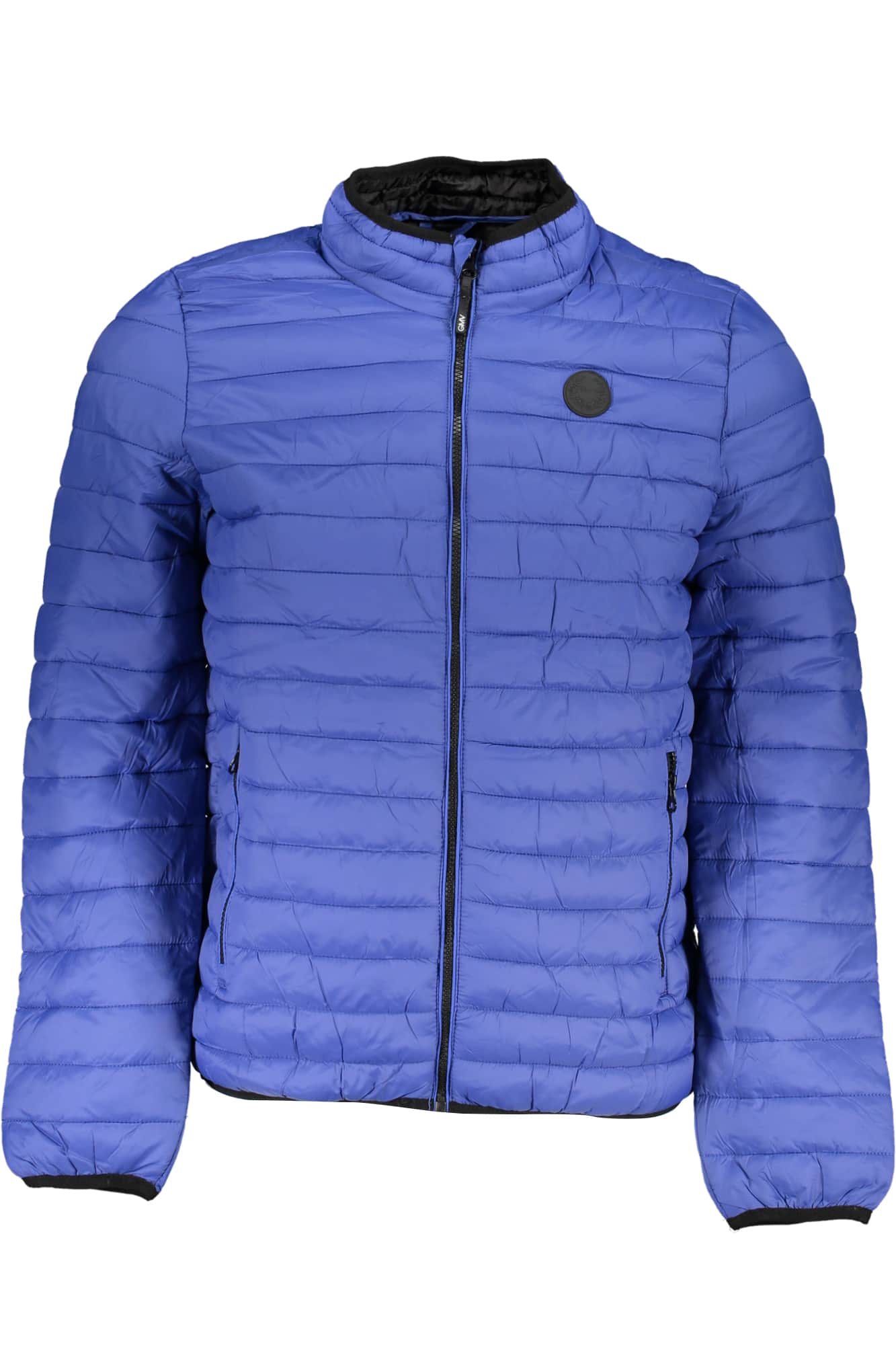 GIAN MARCO VENTURI BLUE MEN'S JACKET