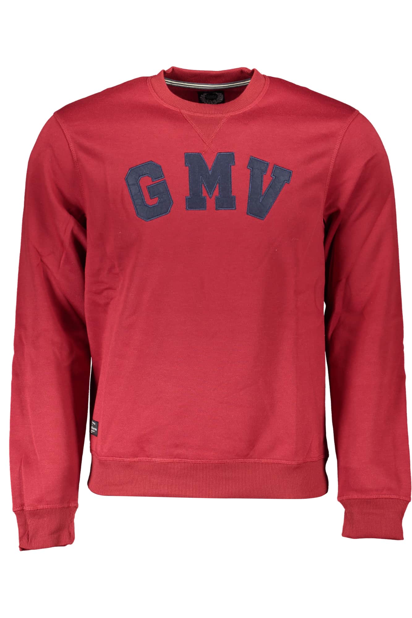 GIAN MARCO VENTURI MEN'S WHITE ZIPLESS SWEATSHIRT