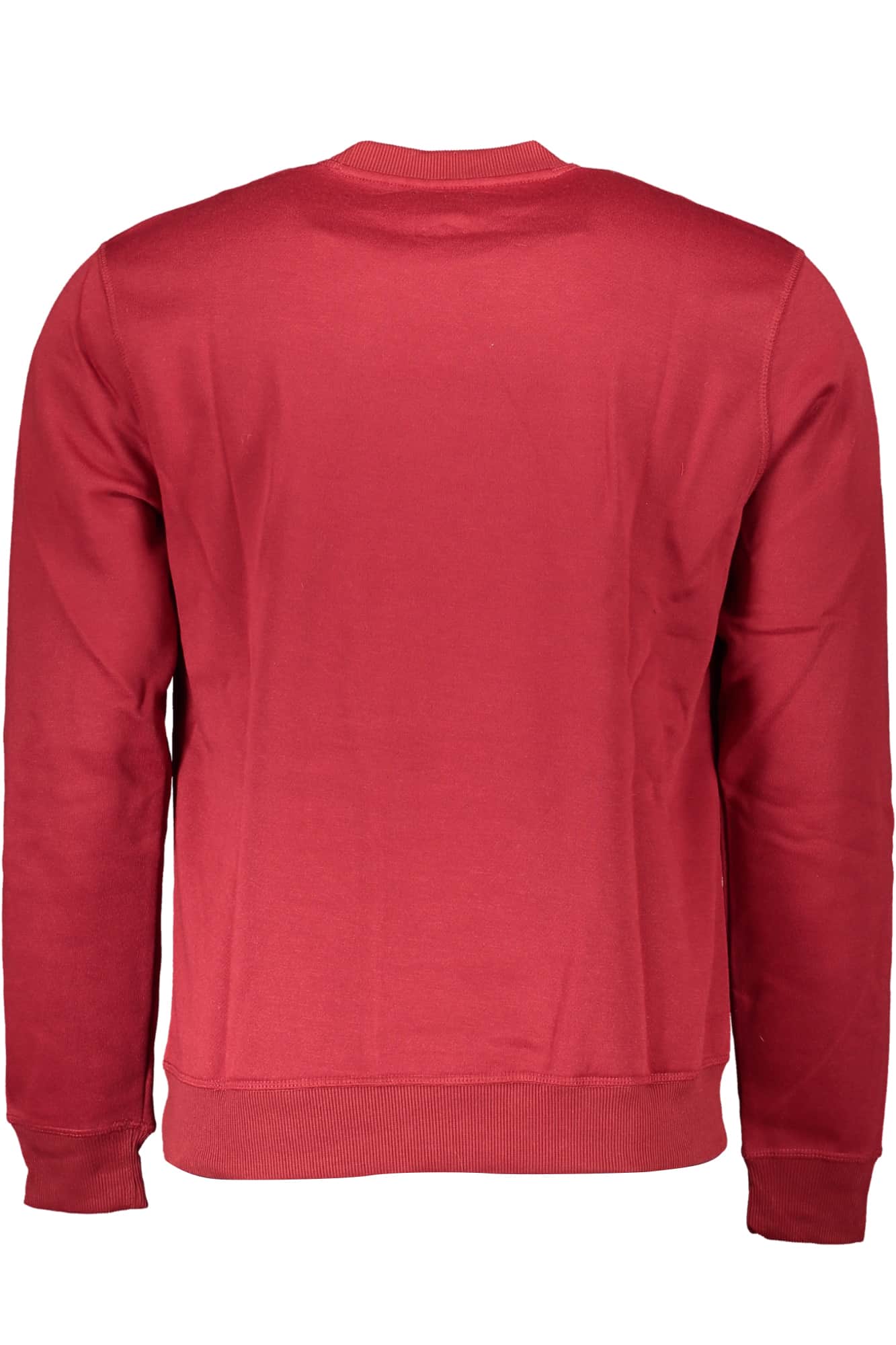 GIAN MARCO VENTURI MEN'S WHITE ZIPLESS SWEATSHIRT