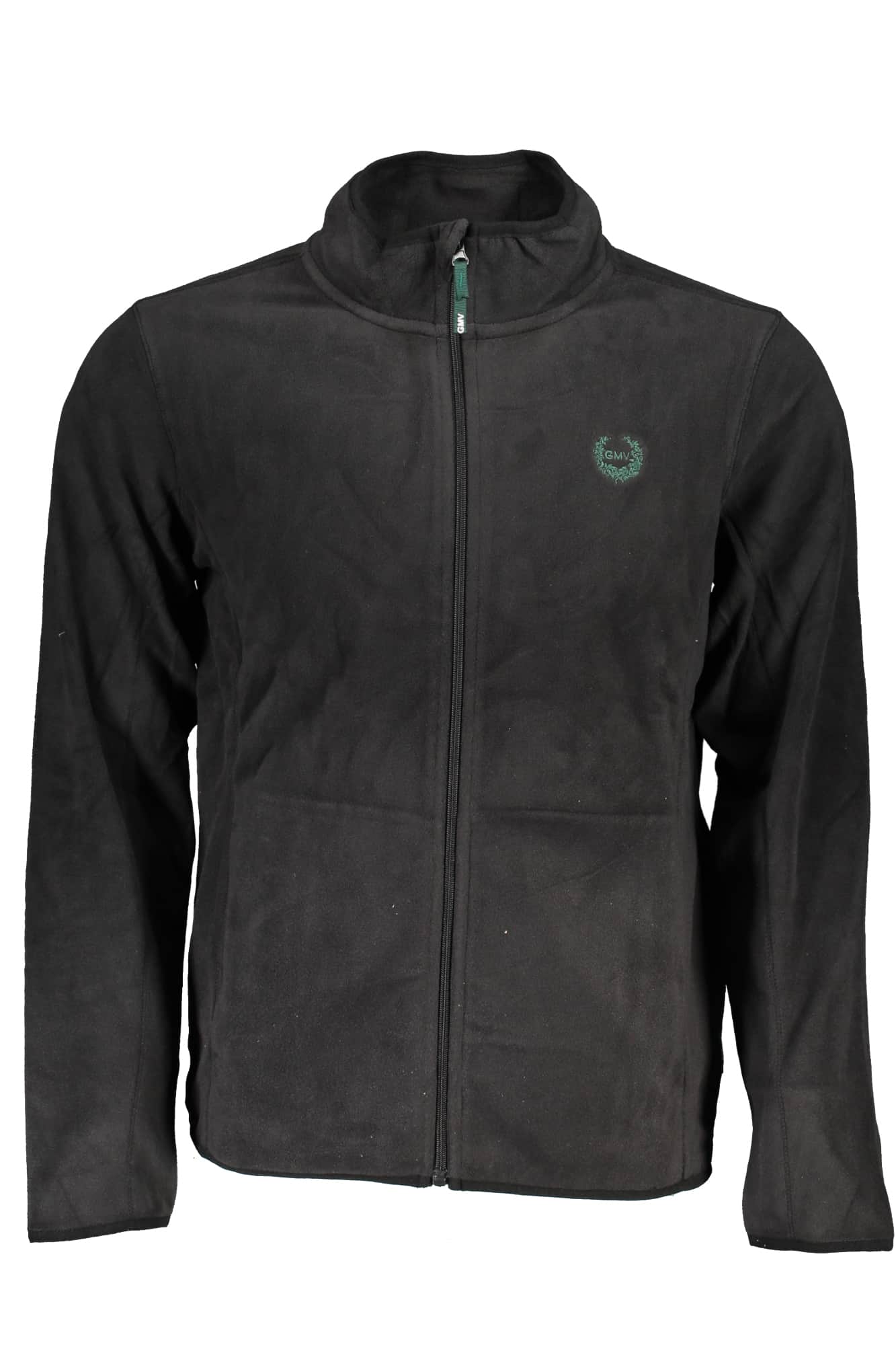 GIAN MARCO VENTURI MEN'S GRAY ZIP SWEATSHIRT