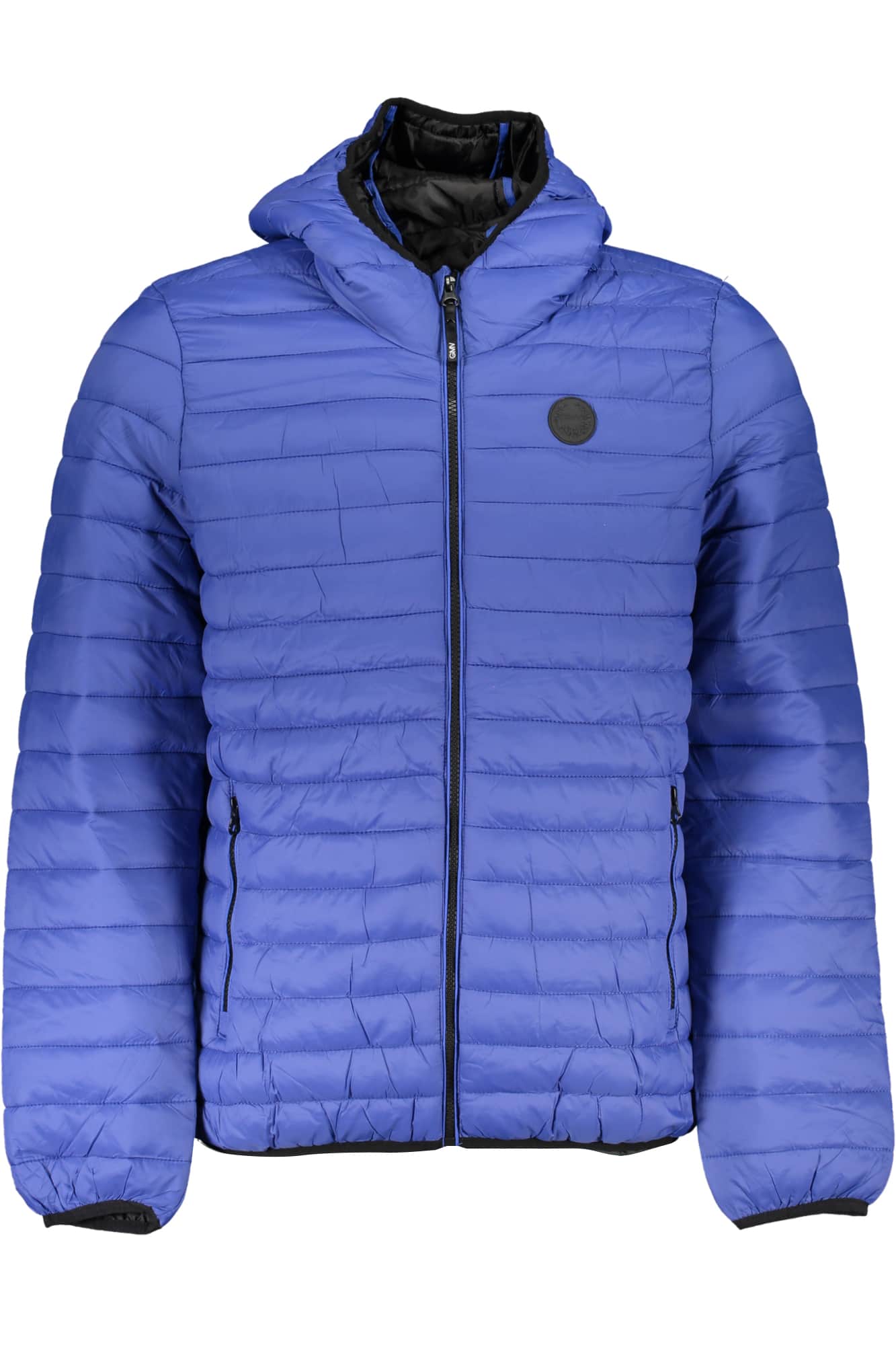GIAN MARCO VENTURI BLUE MEN'S JACKET